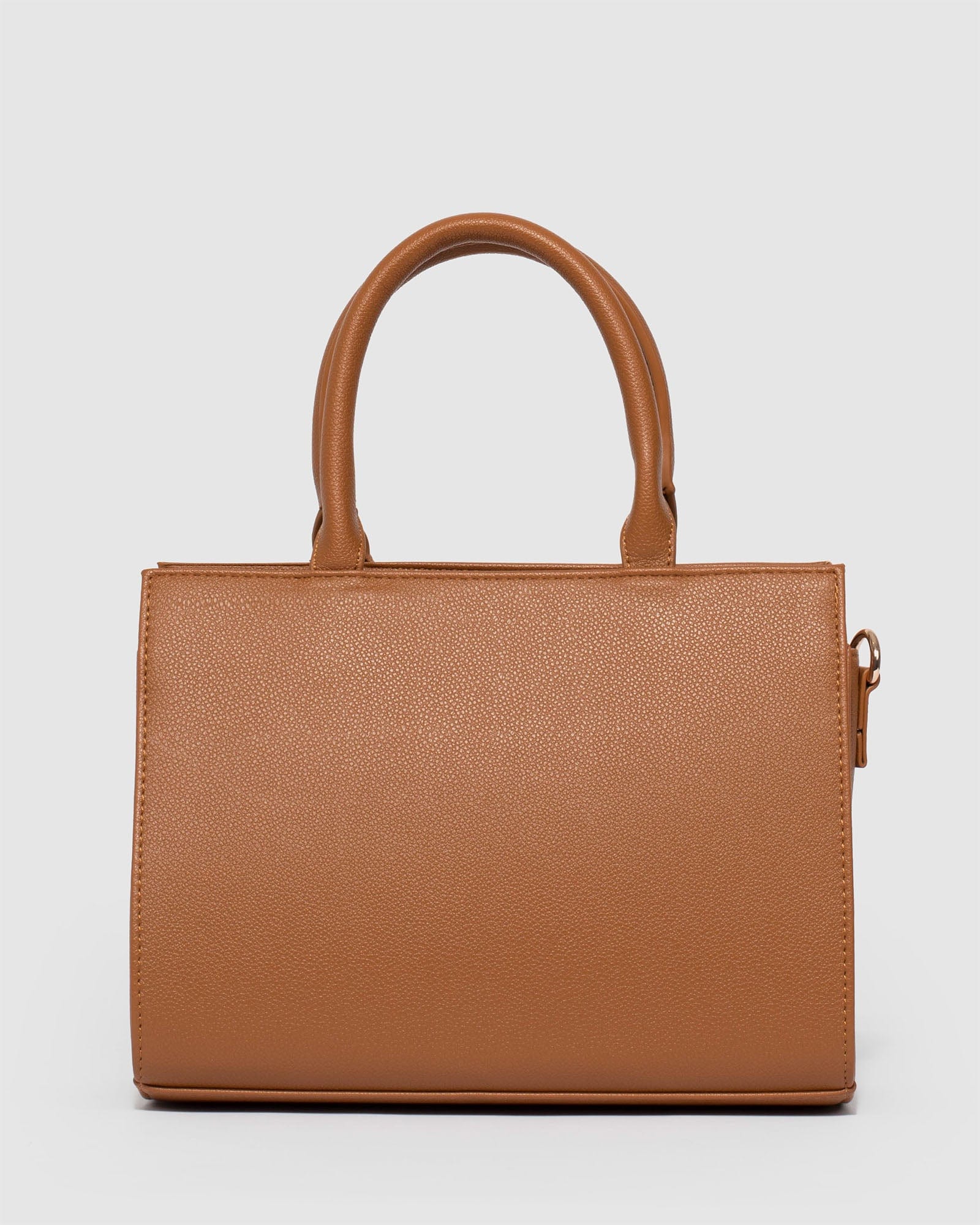 Tan Stef Mini Tote Bag - Image 4