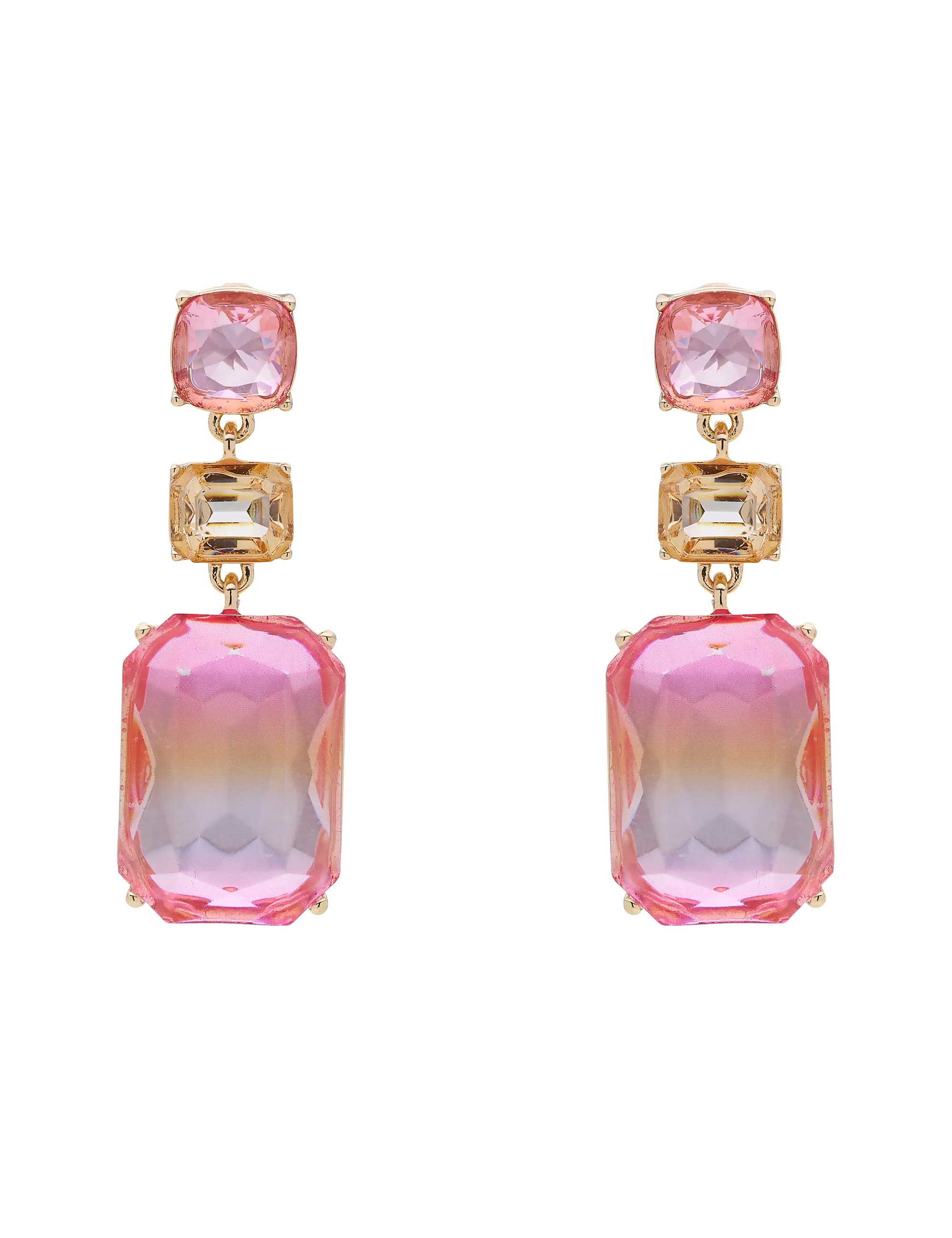 SUNSET STONE EARRING