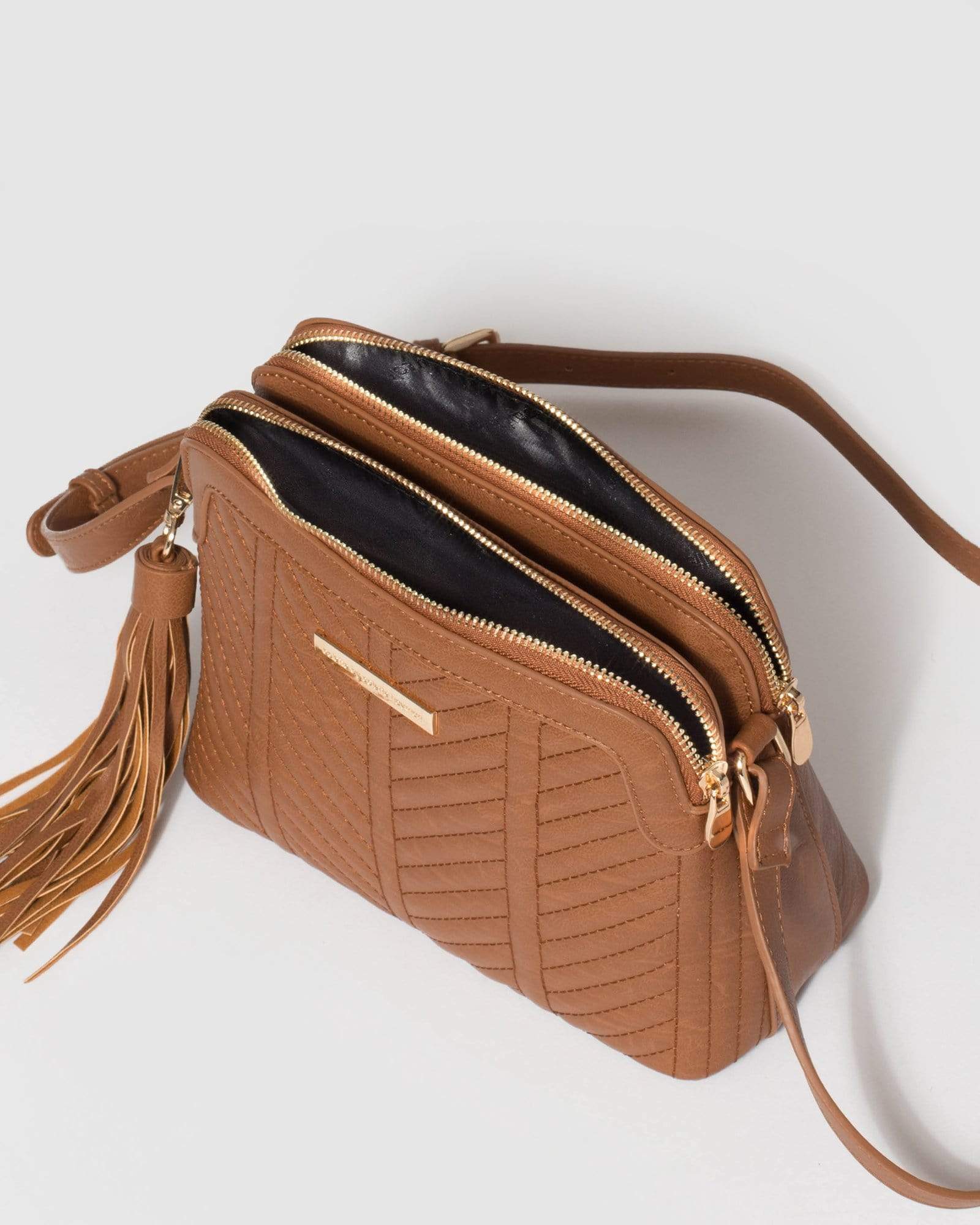 Tan Joanna Crossbody Bag - Image 7