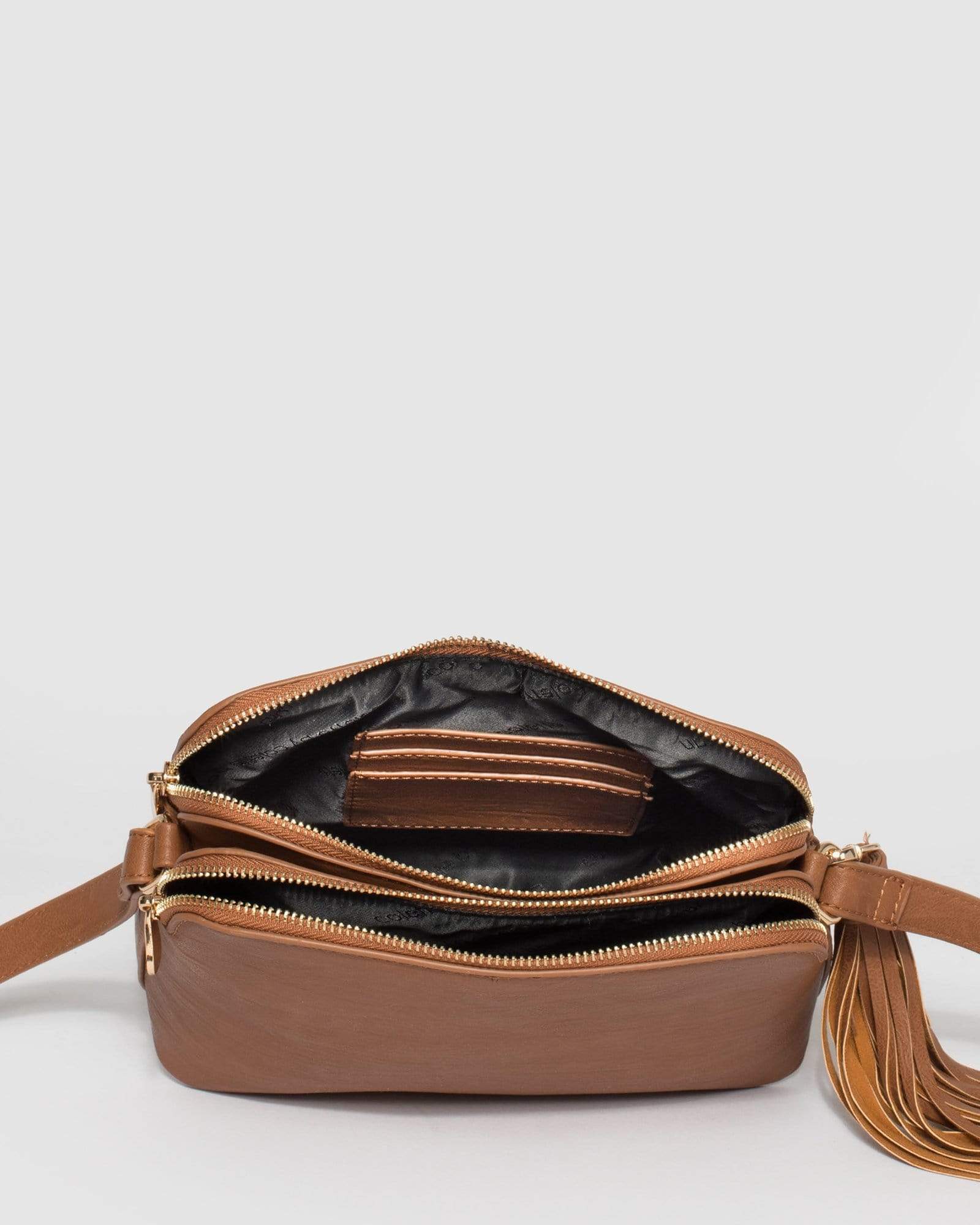 Tan Joanna Crossbody Bag - Image 9