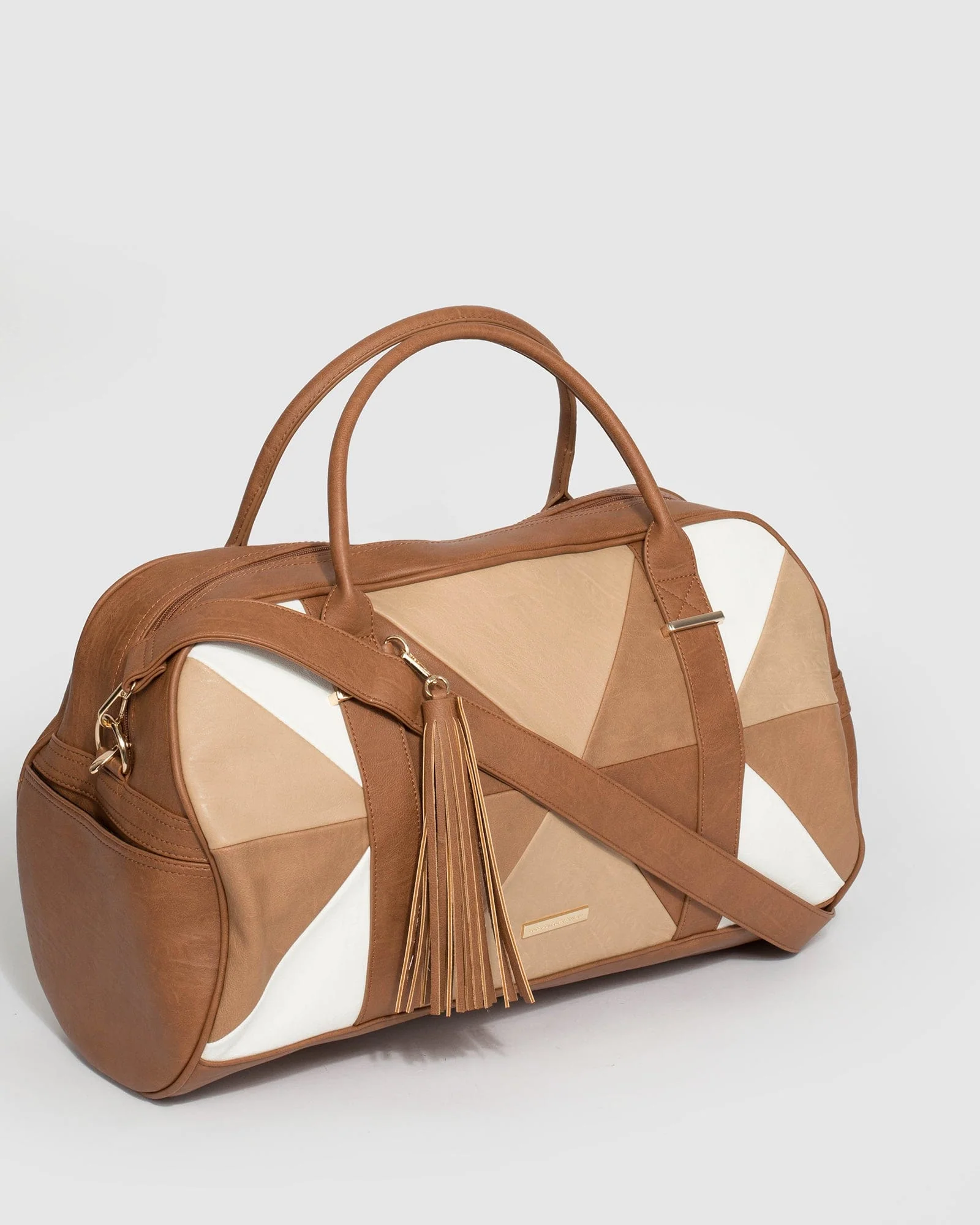 Tan Indie Weekender Bag - Image 3