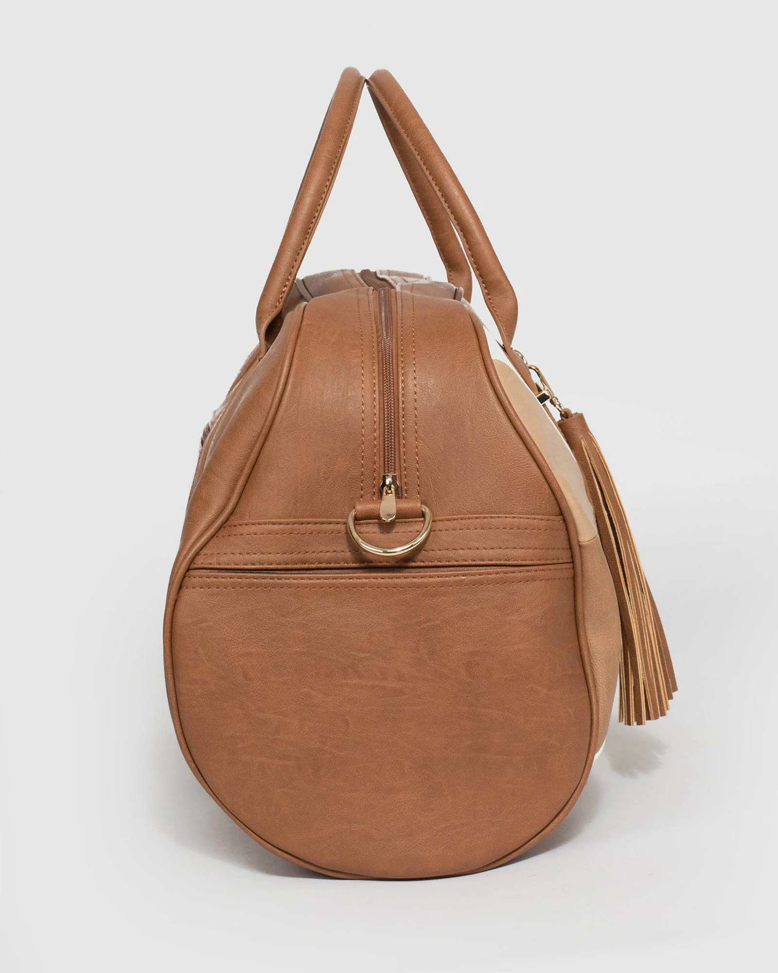 Tan Indie Weekender Bag - Image 4