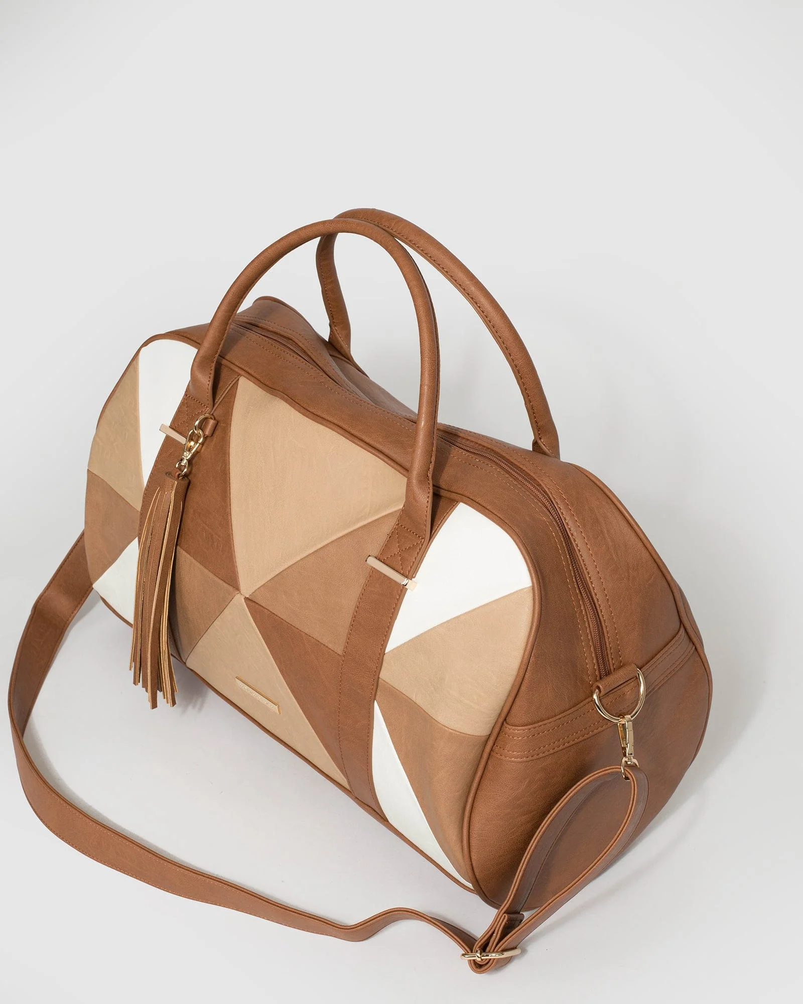 Tan Indie Weekender Bag - Image 6