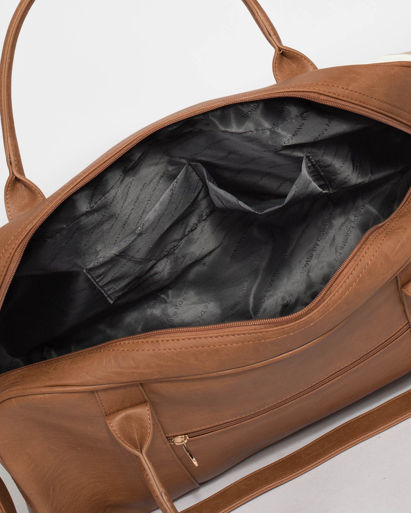 Tan Indie Weekender Bag - Image 7