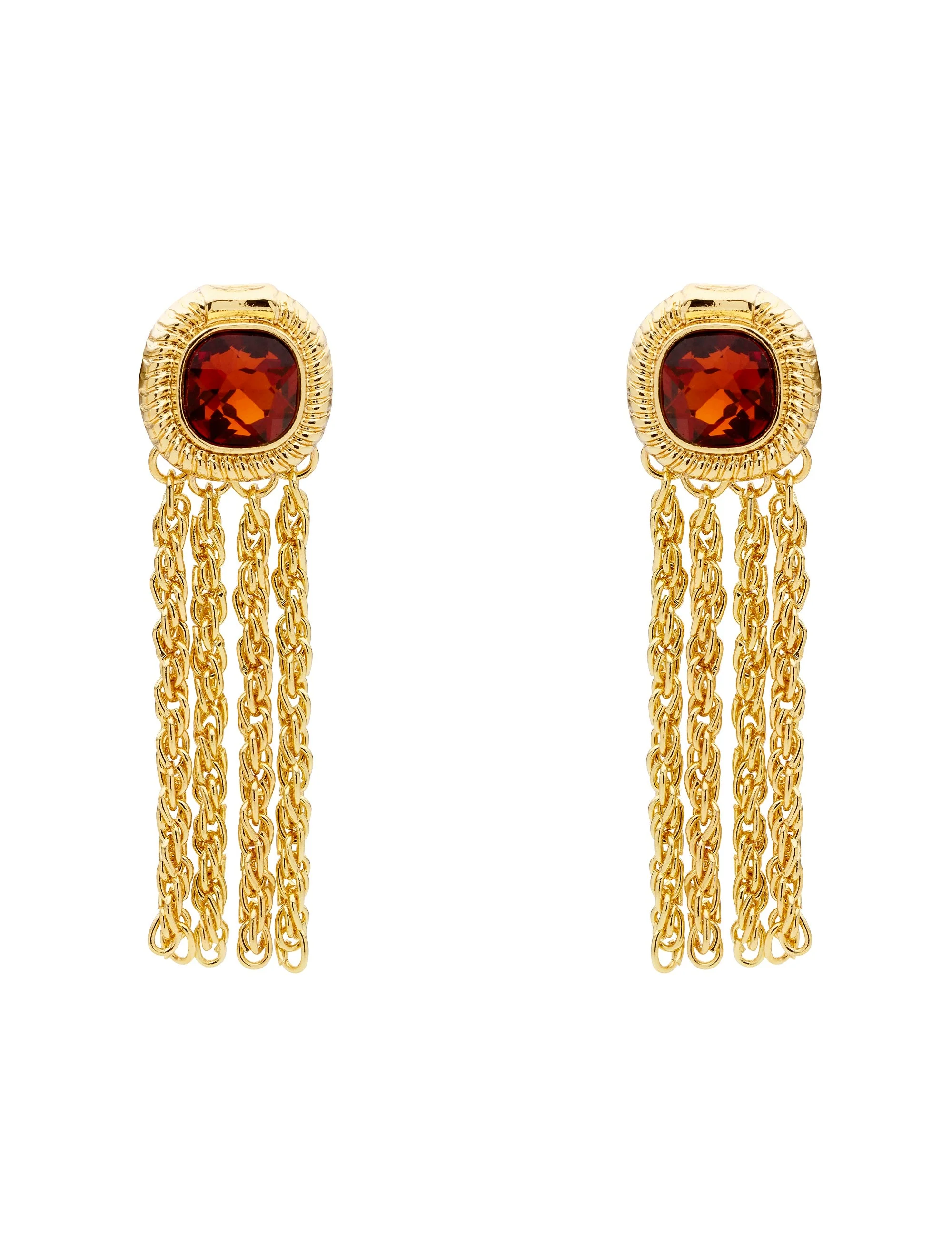 TASSEL STONE STUDS