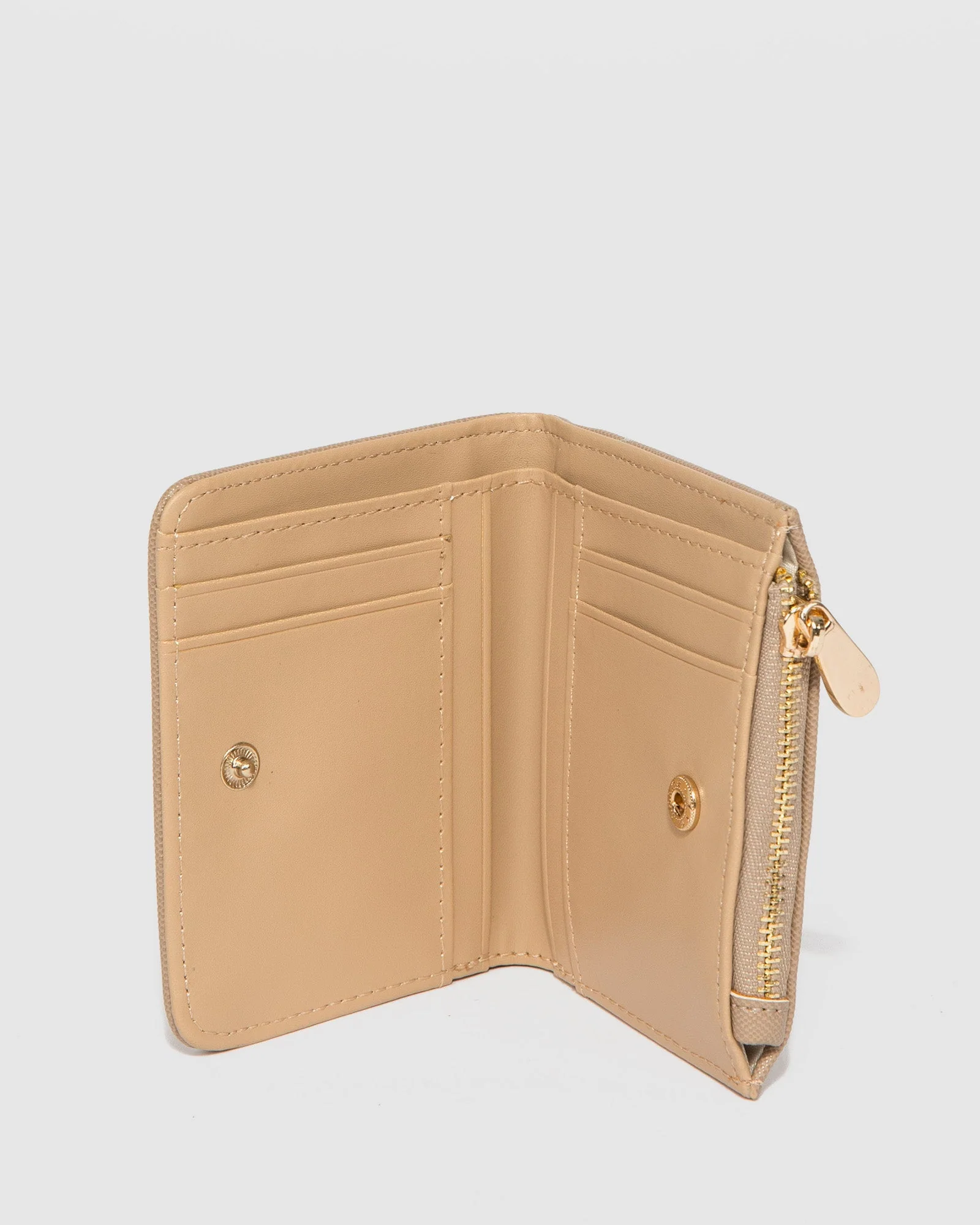 Taupe Han Mini Wallet - Image 3
