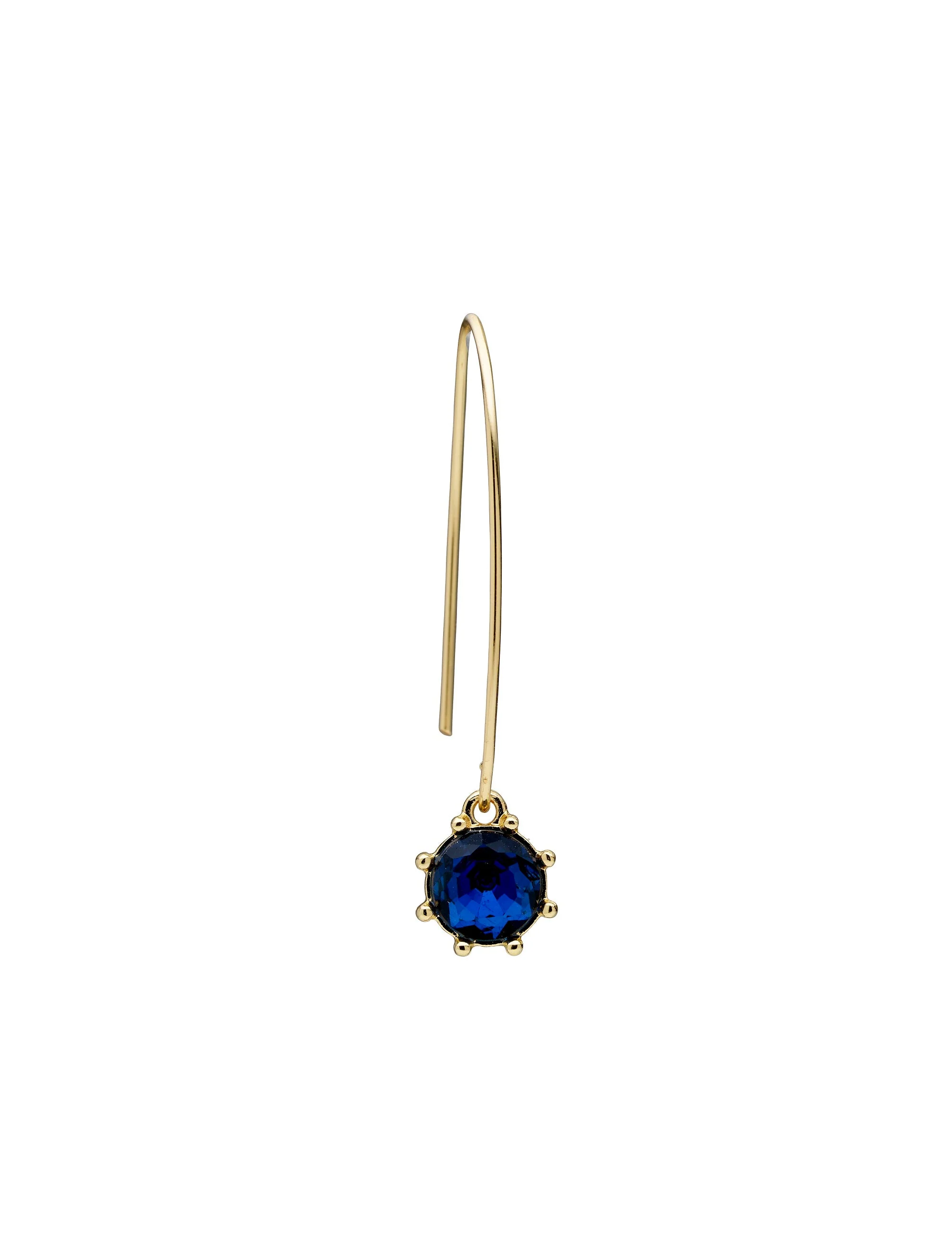 THISTLE FLOWER LONG DROP EARRING - Image 4