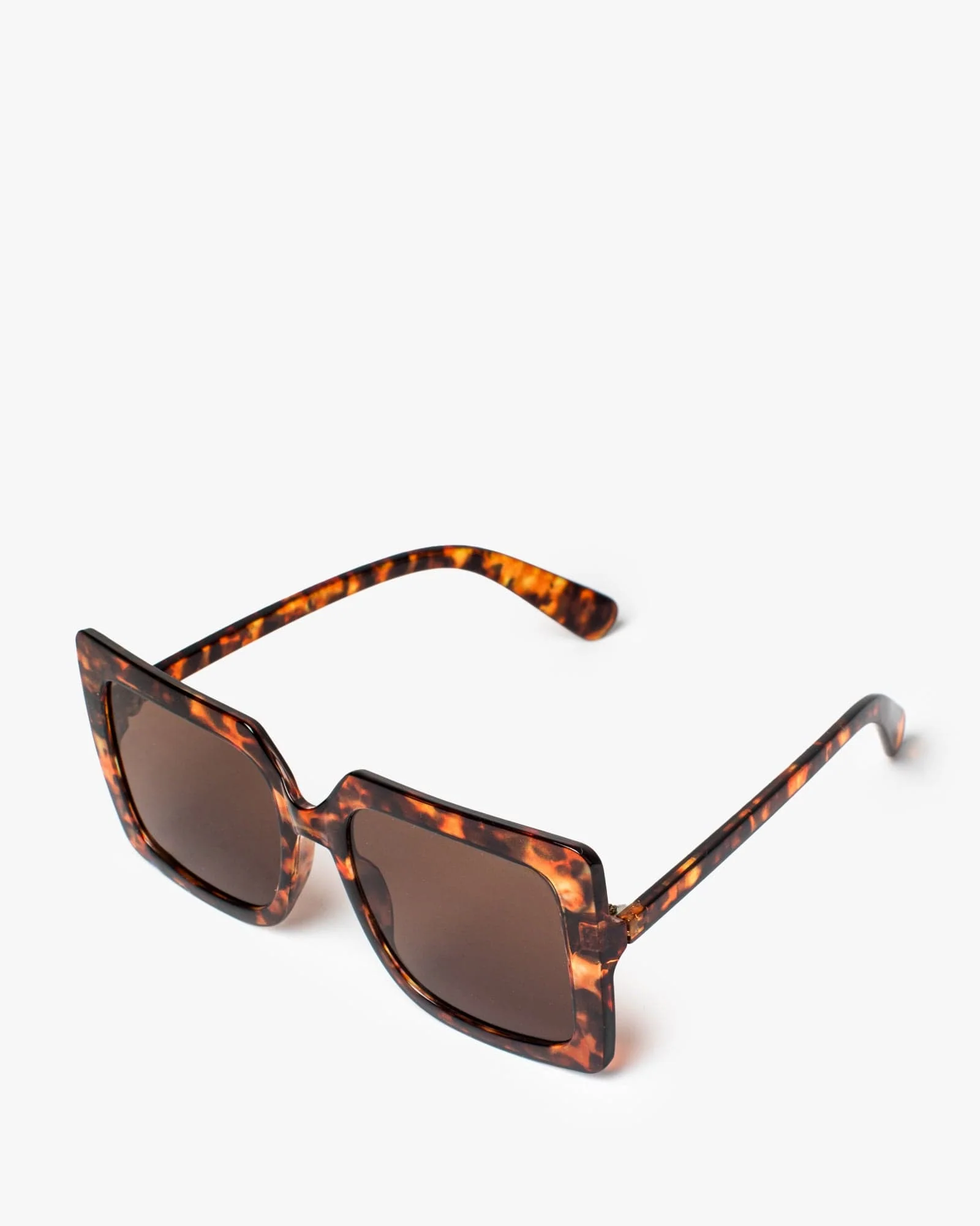 Tortoiseshell Square Print Sunglasses - Image 2