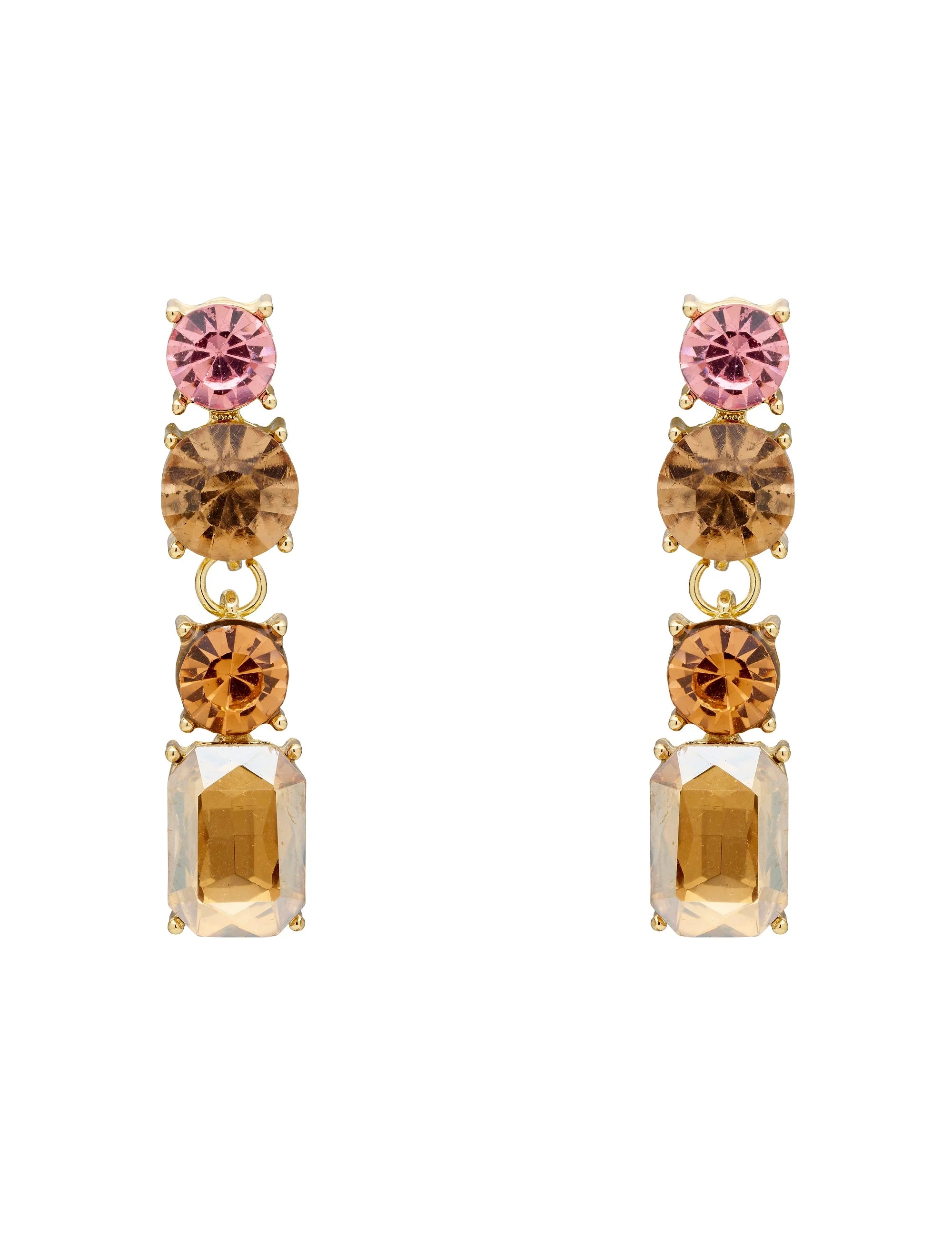 TOTEM STONE DROP EARRING