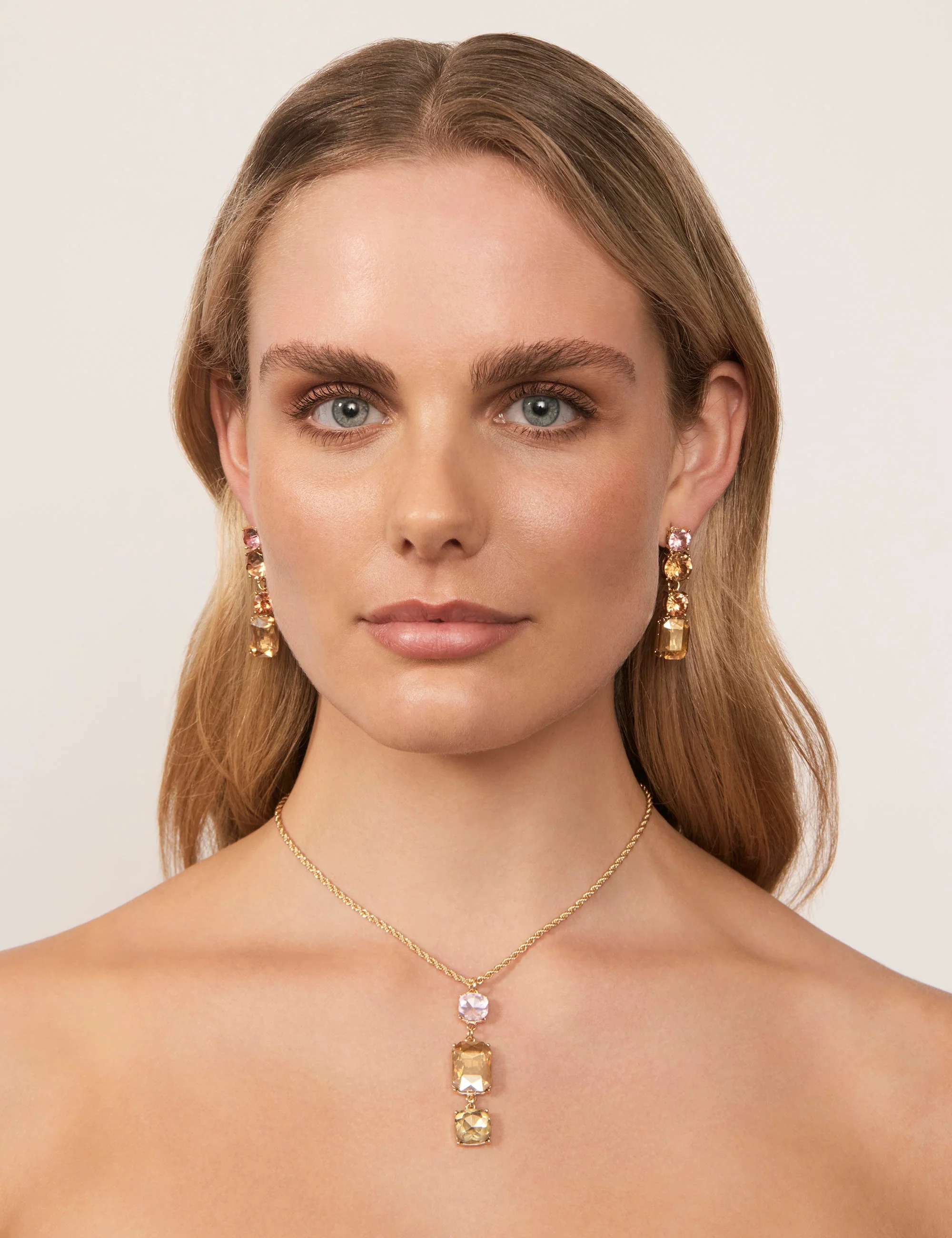 TOTEM STONE LARIAT NECKLACE - Image 2