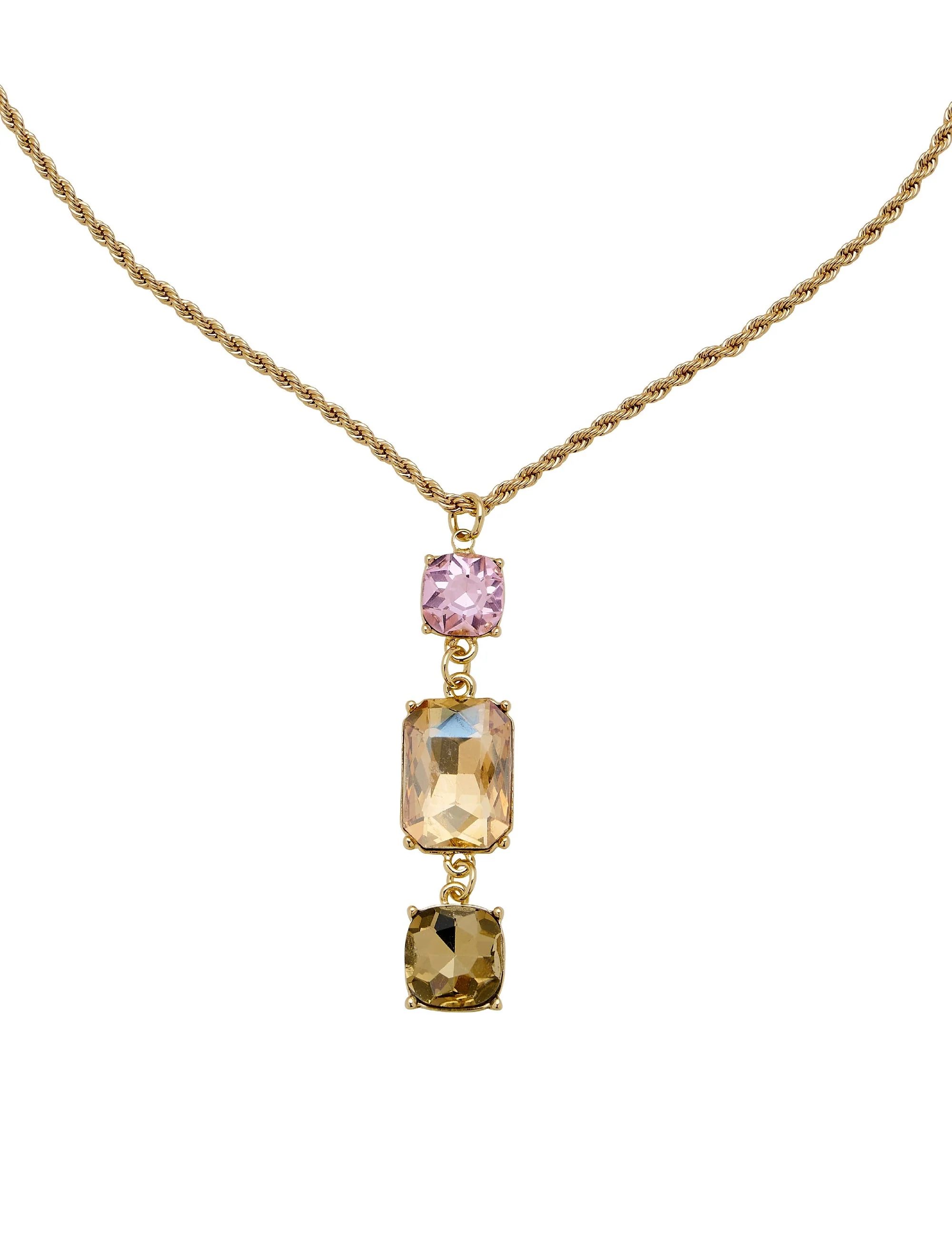 TOTEM STONE LARIAT NECKLACE - Image 3