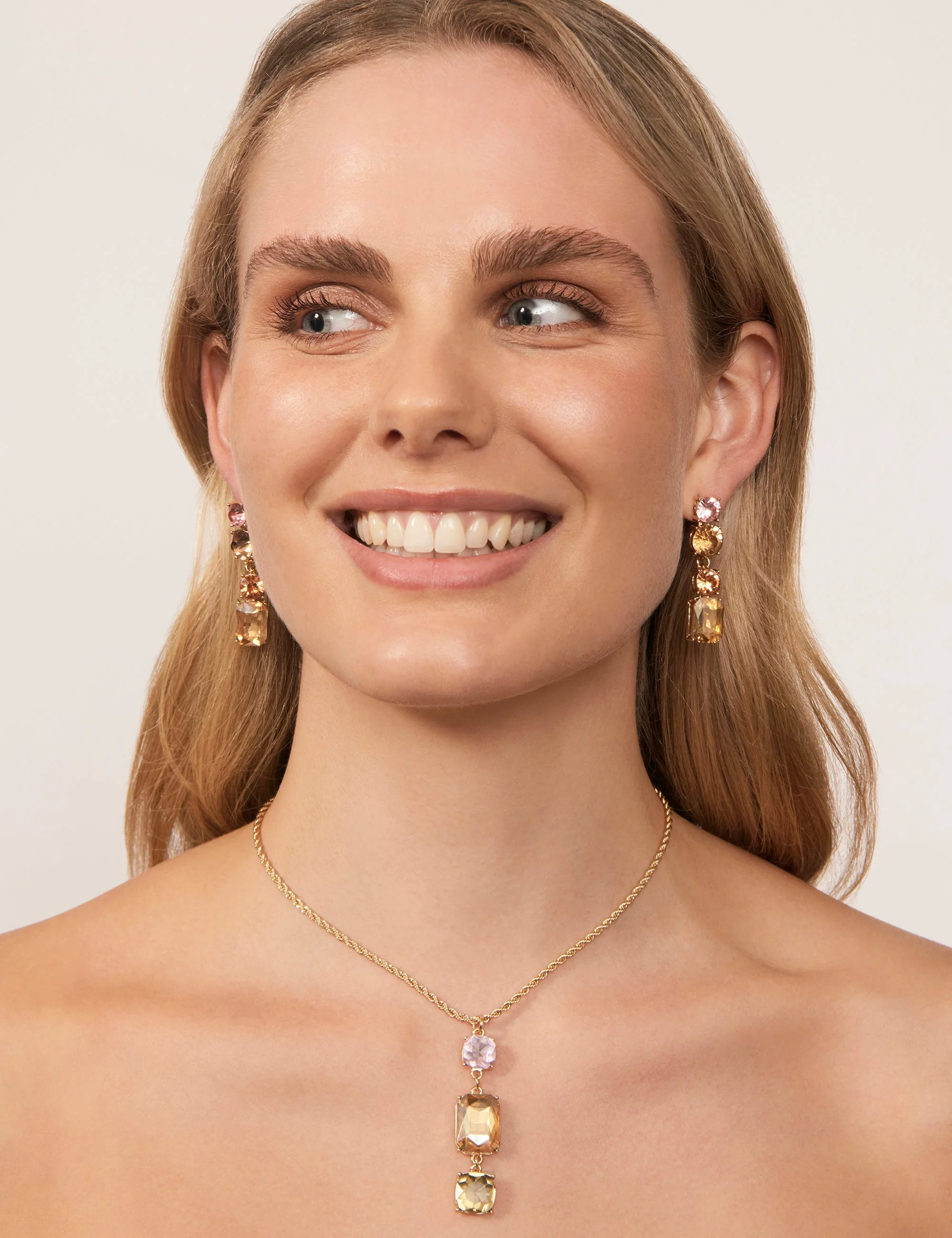 TOTEM STONE LARIAT NECKLACE - Image 4