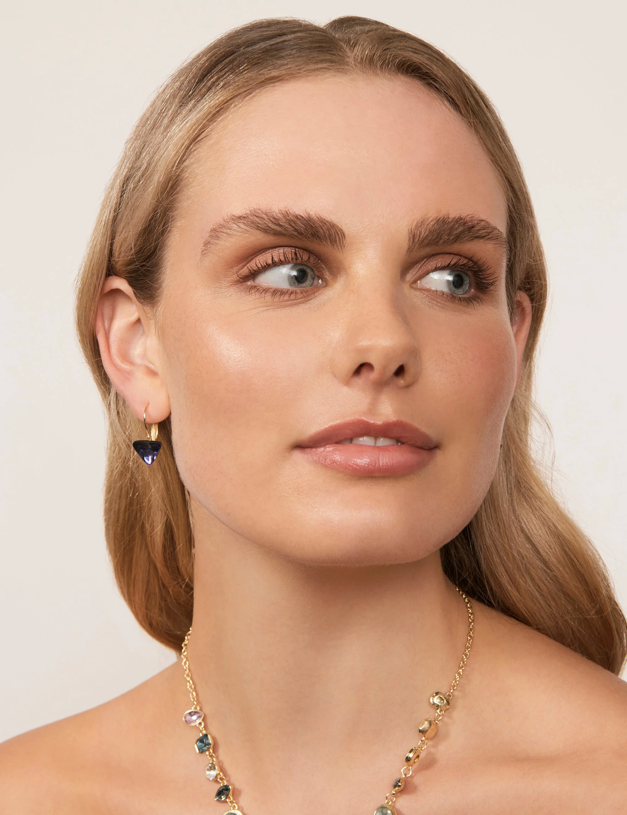 TRIPOD STONE EARRING - Image 2