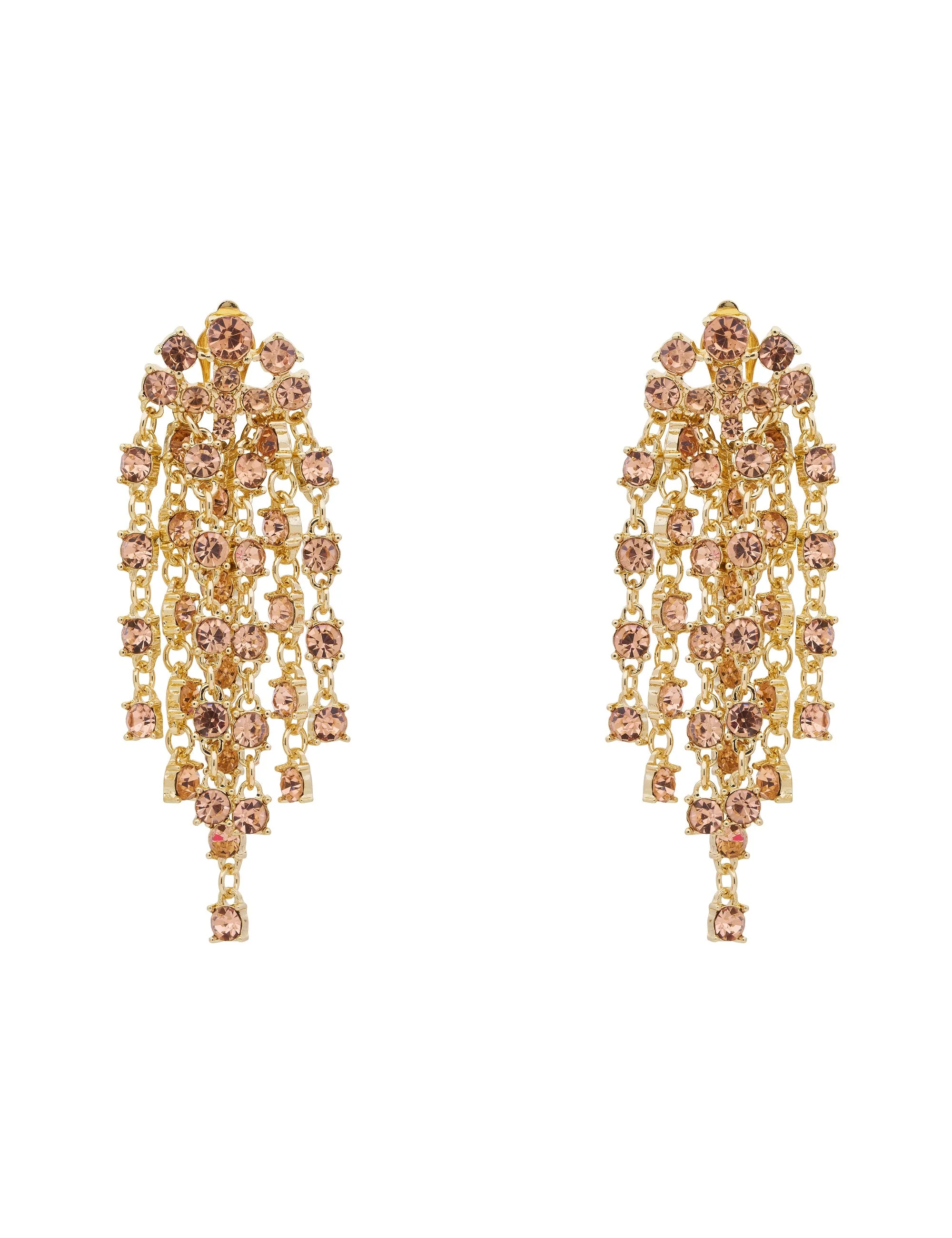 WATERFALL CLIP EARRING