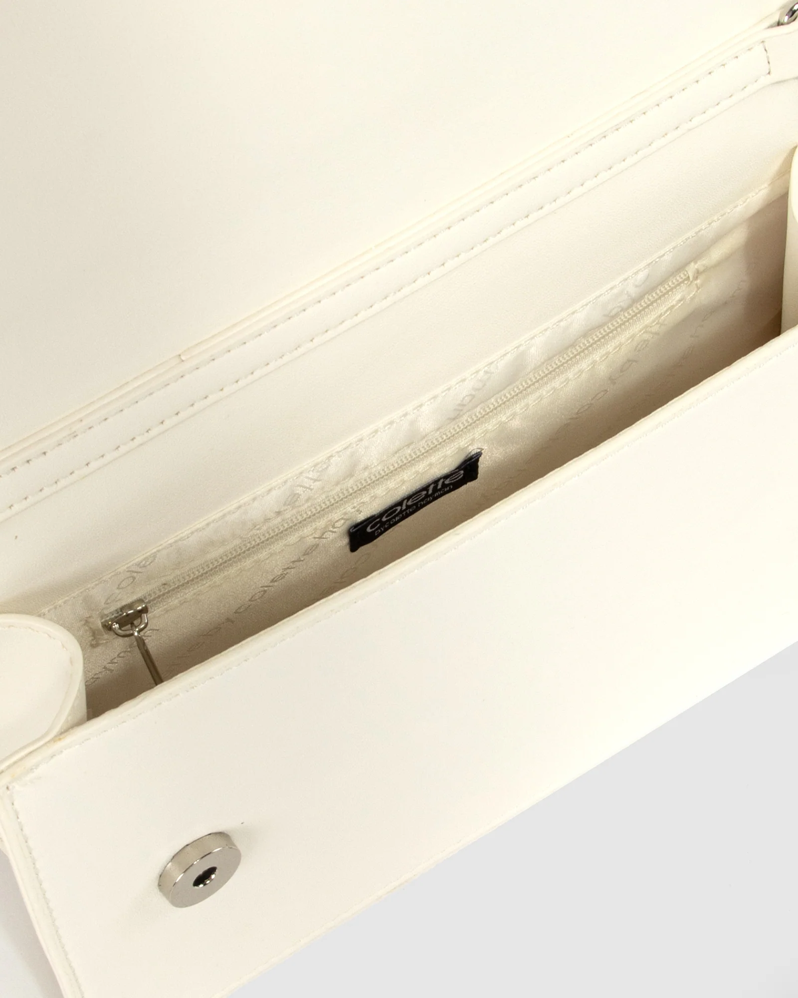 White Alana Chain Shoulder - Image 10