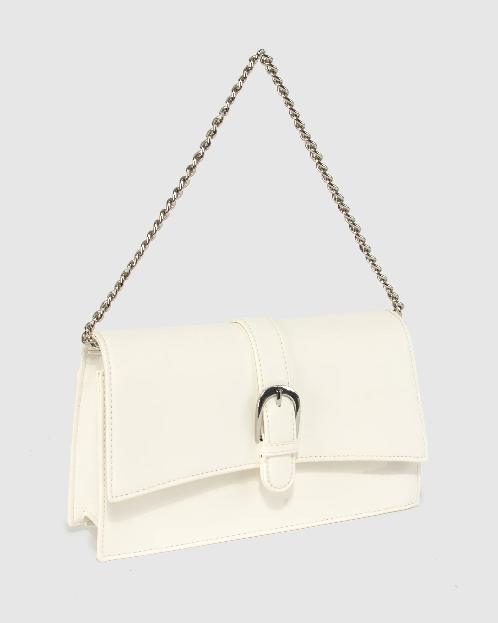White Alana Chain Shoulder - Image 6