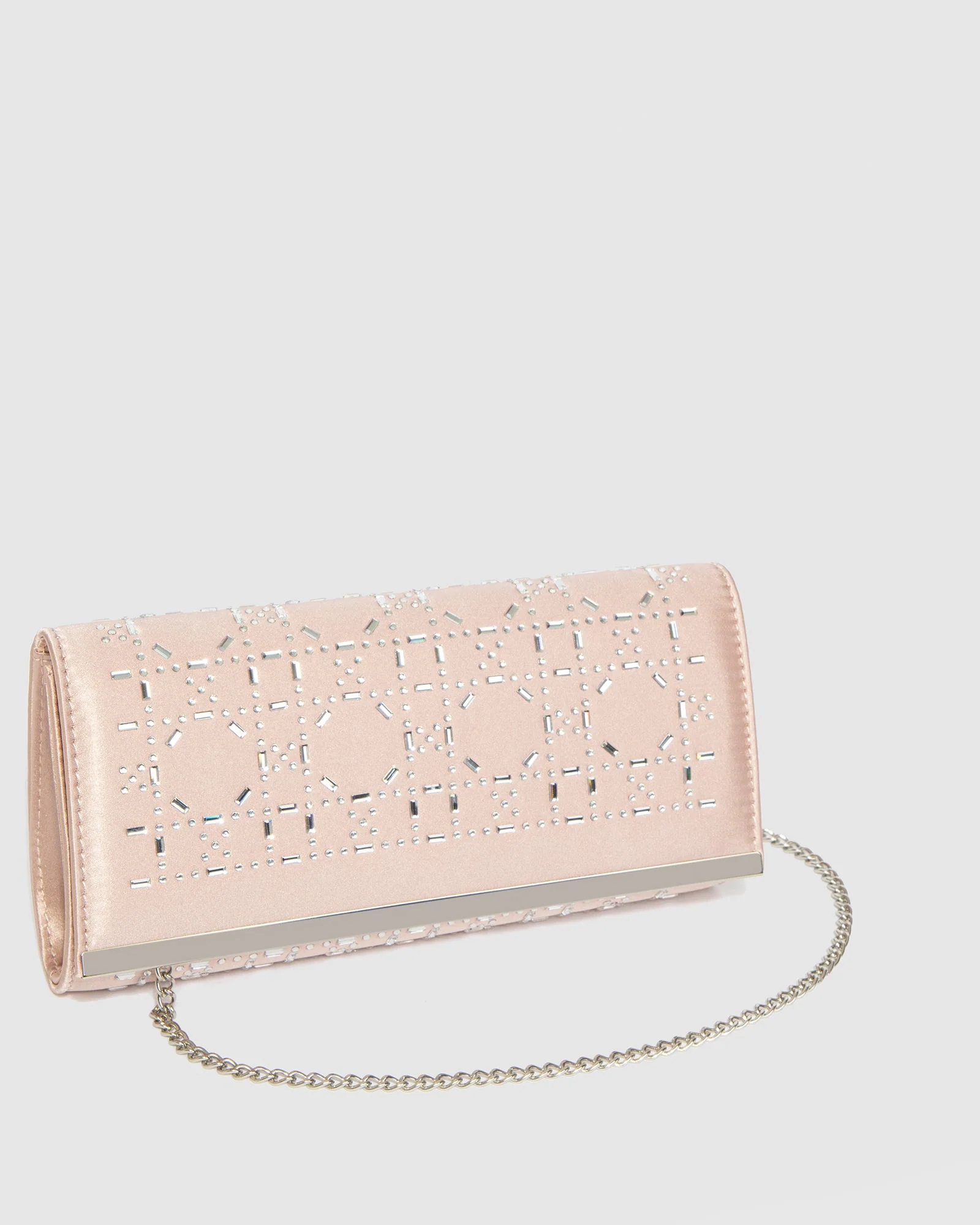 Pink Alyce Clutch Bag - Image 3