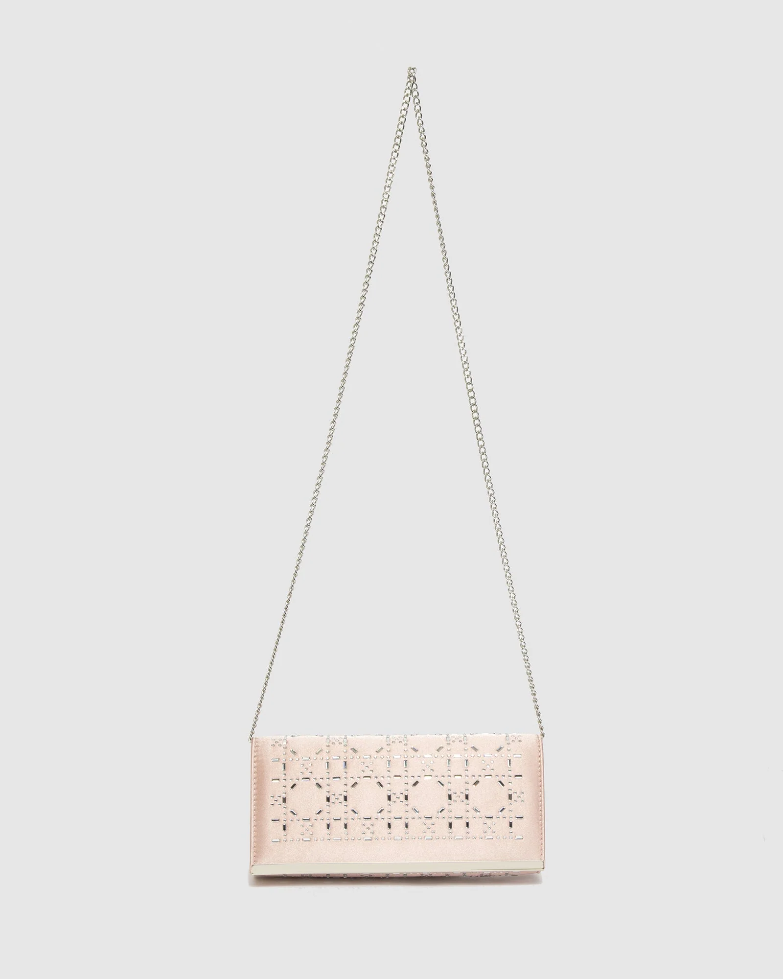 Pink Alyce Clutch Bag - Image 4