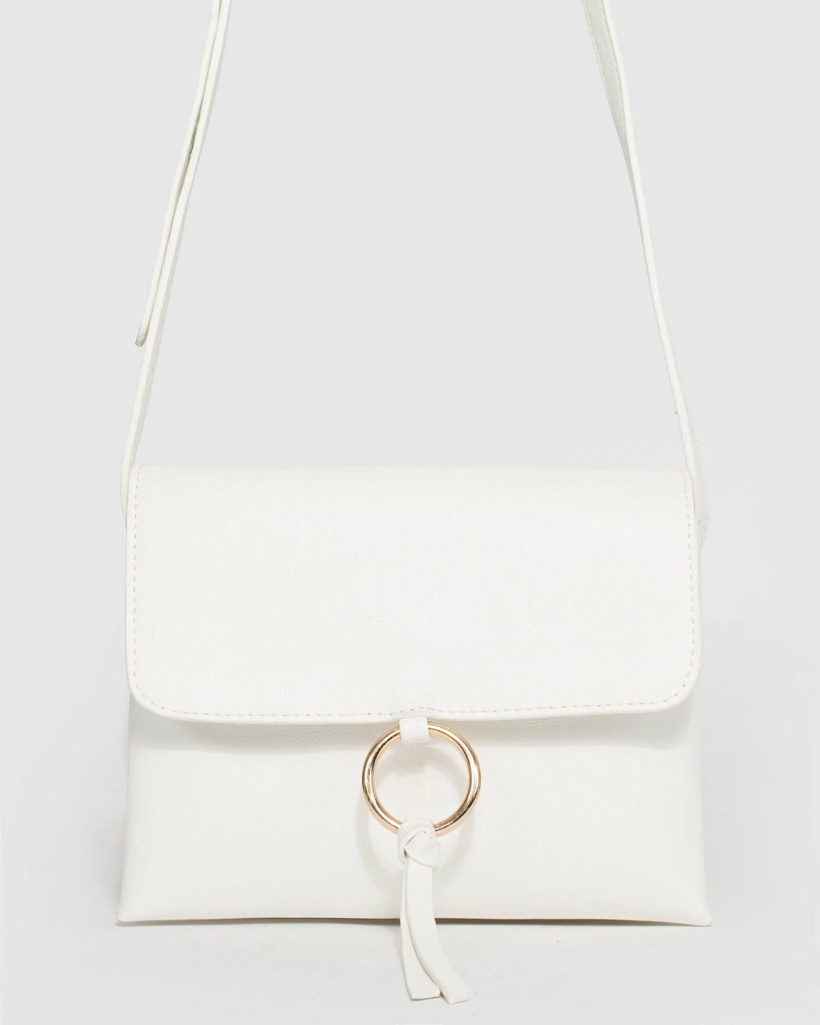 White Brooklyn Crossbody Bag