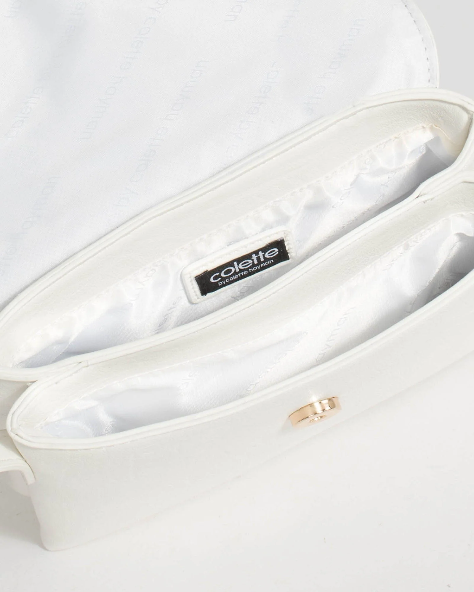 White Brooklyn Crossbody Bag - Image 10