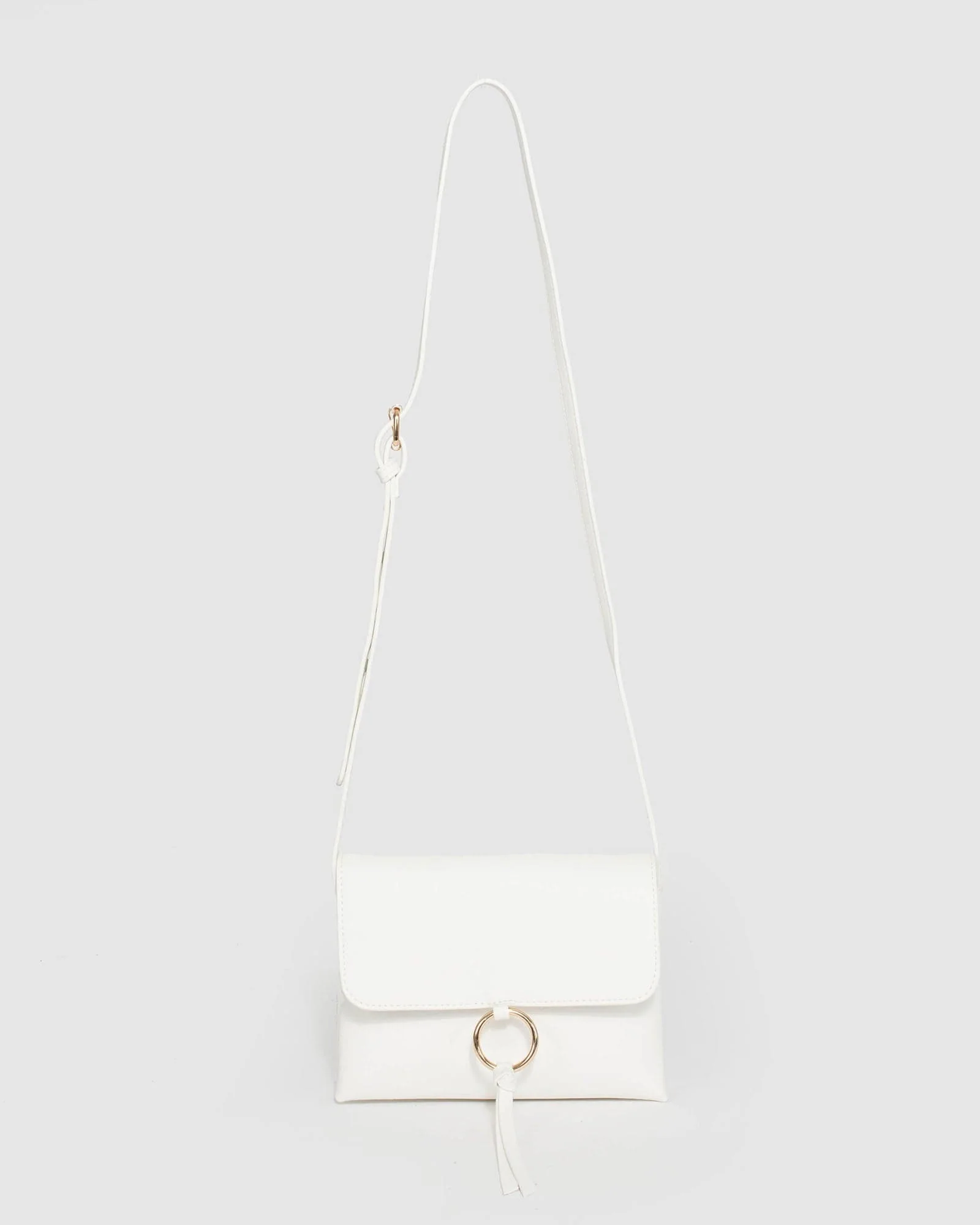 White Brooklyn Crossbody Bag - Image 4