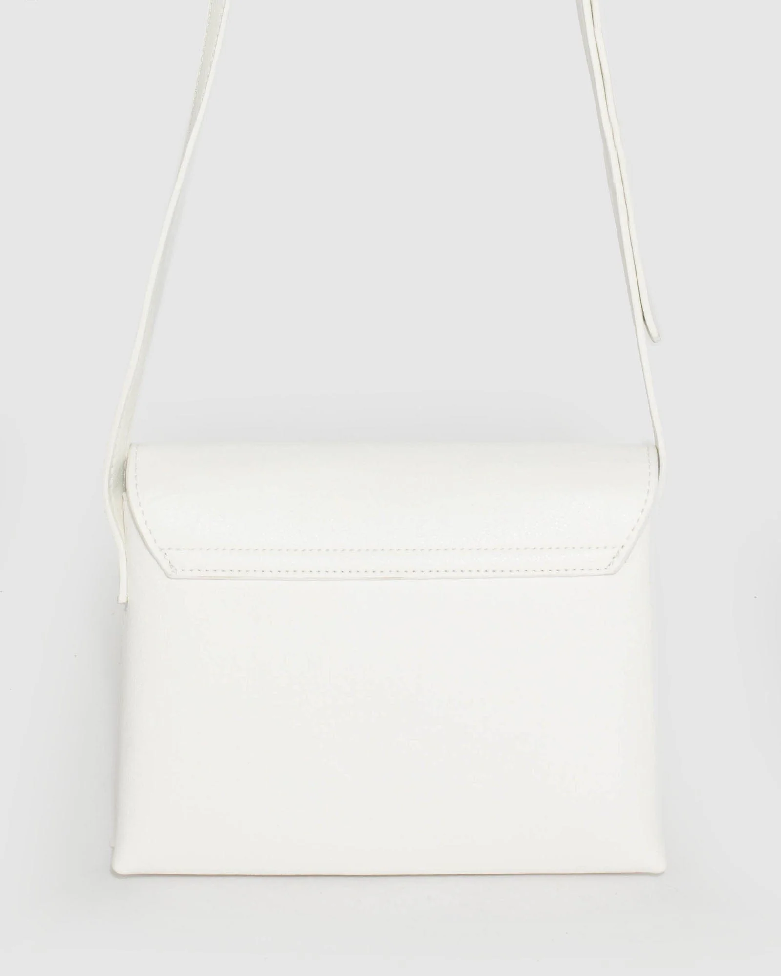 White Brooklyn Crossbody Bag - Image 6
