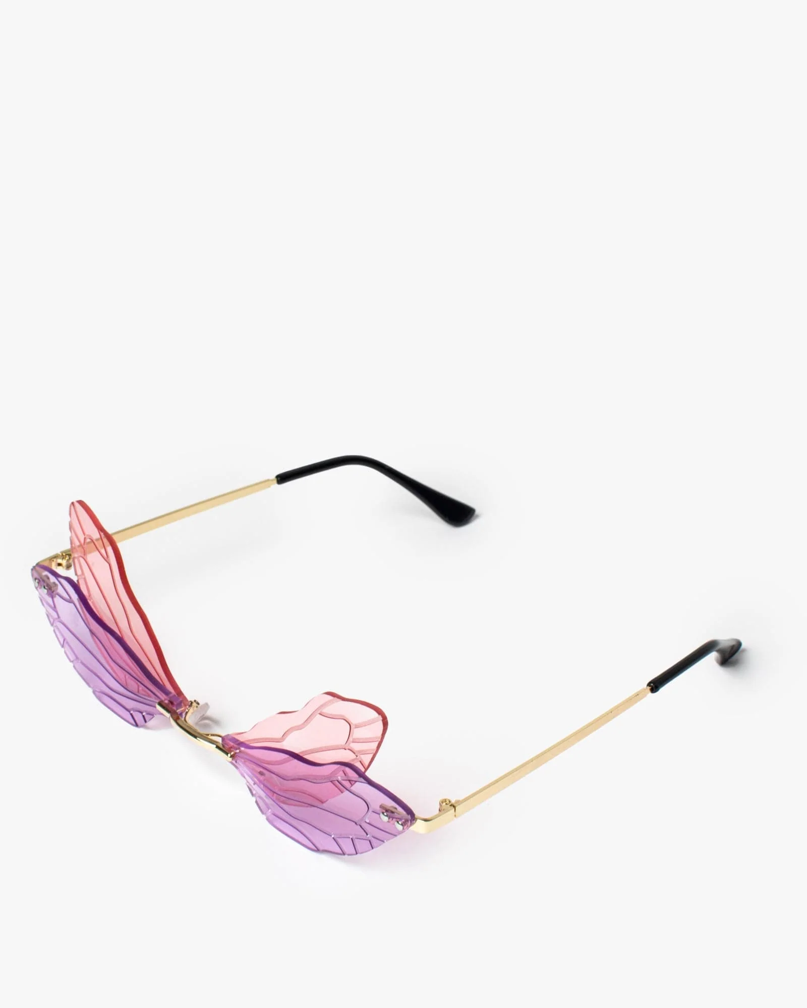 Pink Butterfly Sunglasses - Image 2