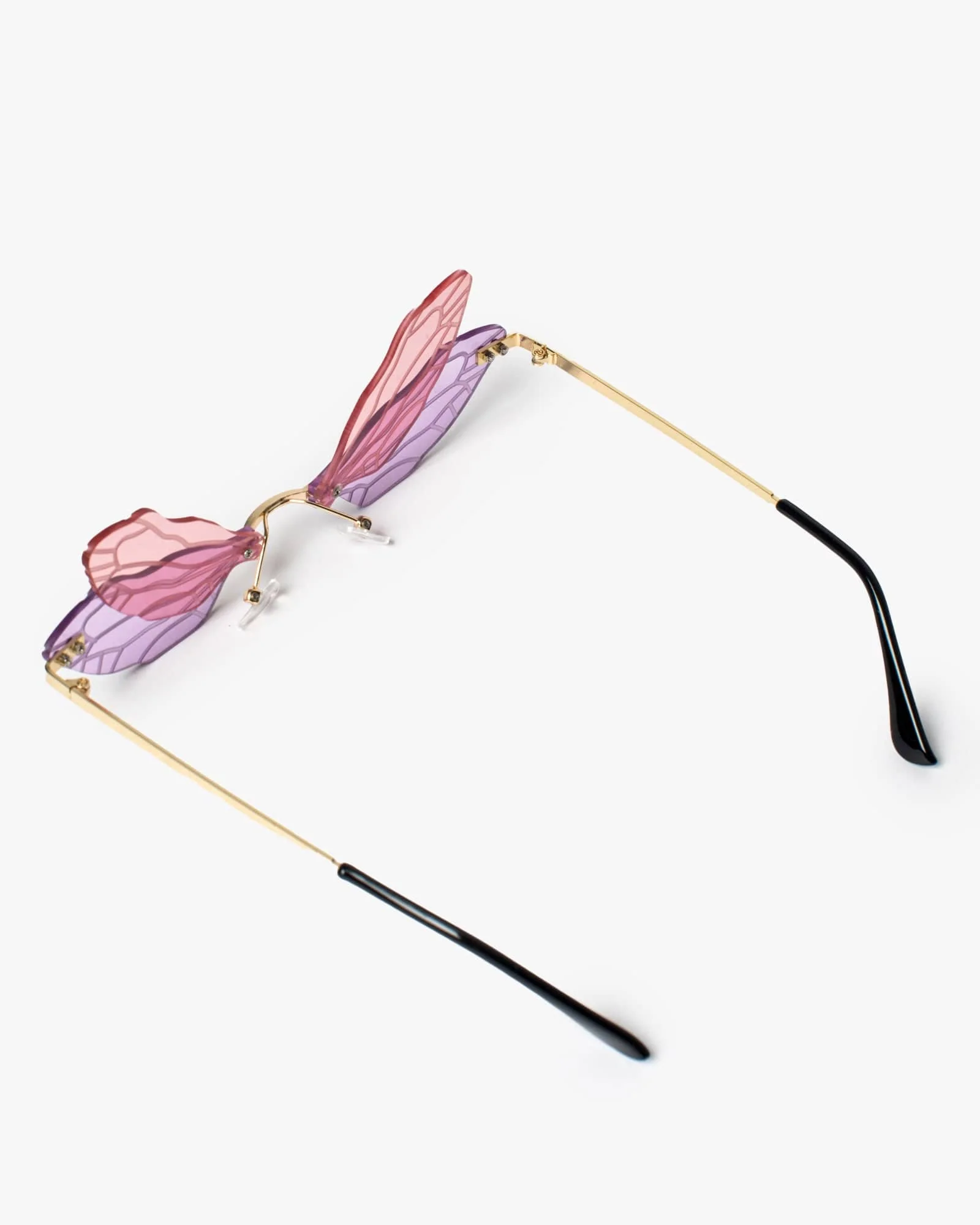 Pink Butterfly Sunglasses - Image 3