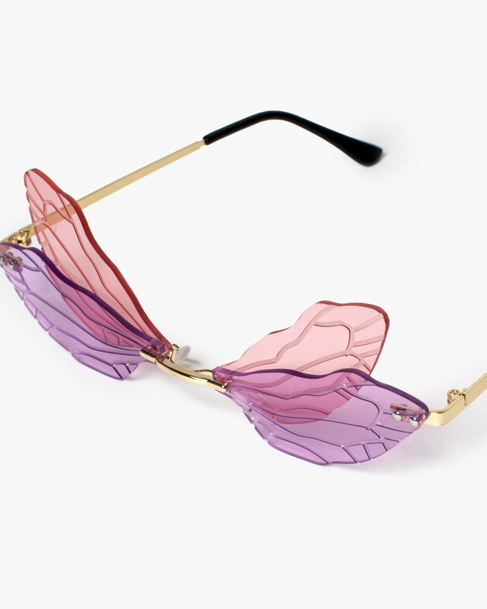 Pink Butterfly Sunglasses - Image 4