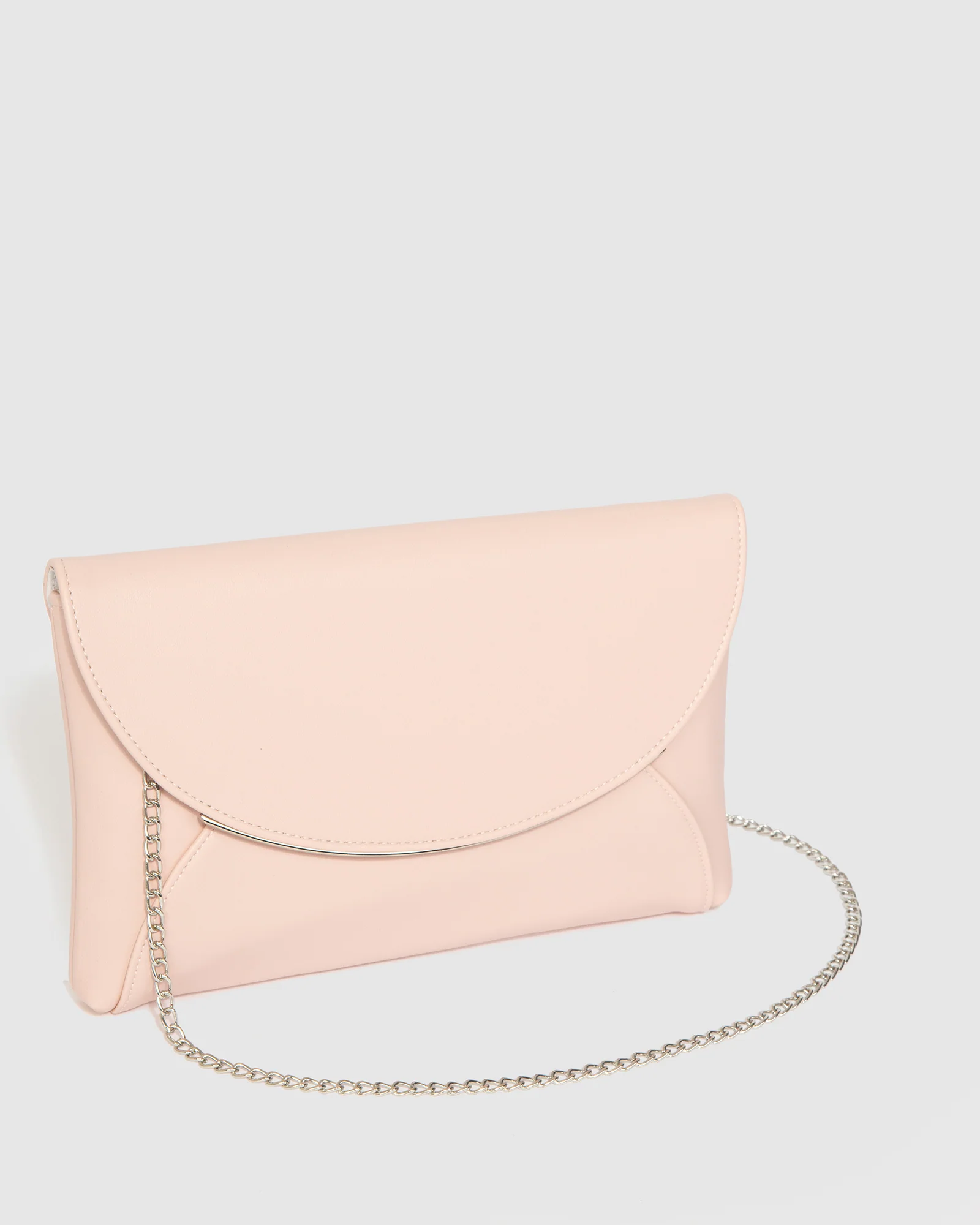 Pink Dalila Envelope Clutch Bag - Image 3