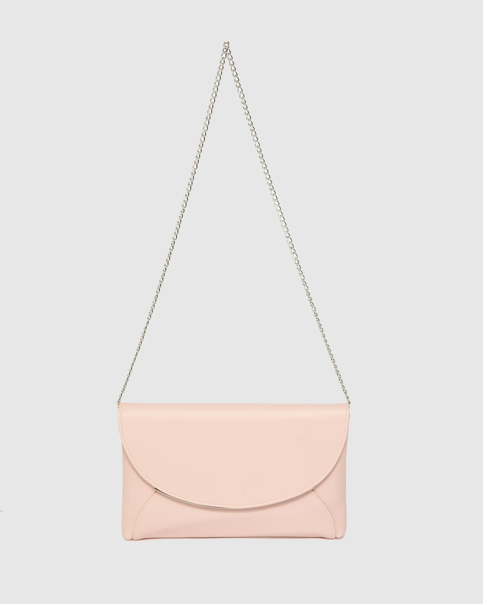 Pink Dalila Envelope Clutch Bag - Image 4