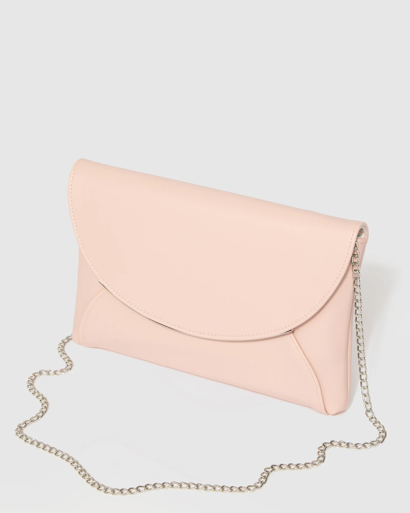 Pink Dalila Envelope Clutch Bag - Image 5