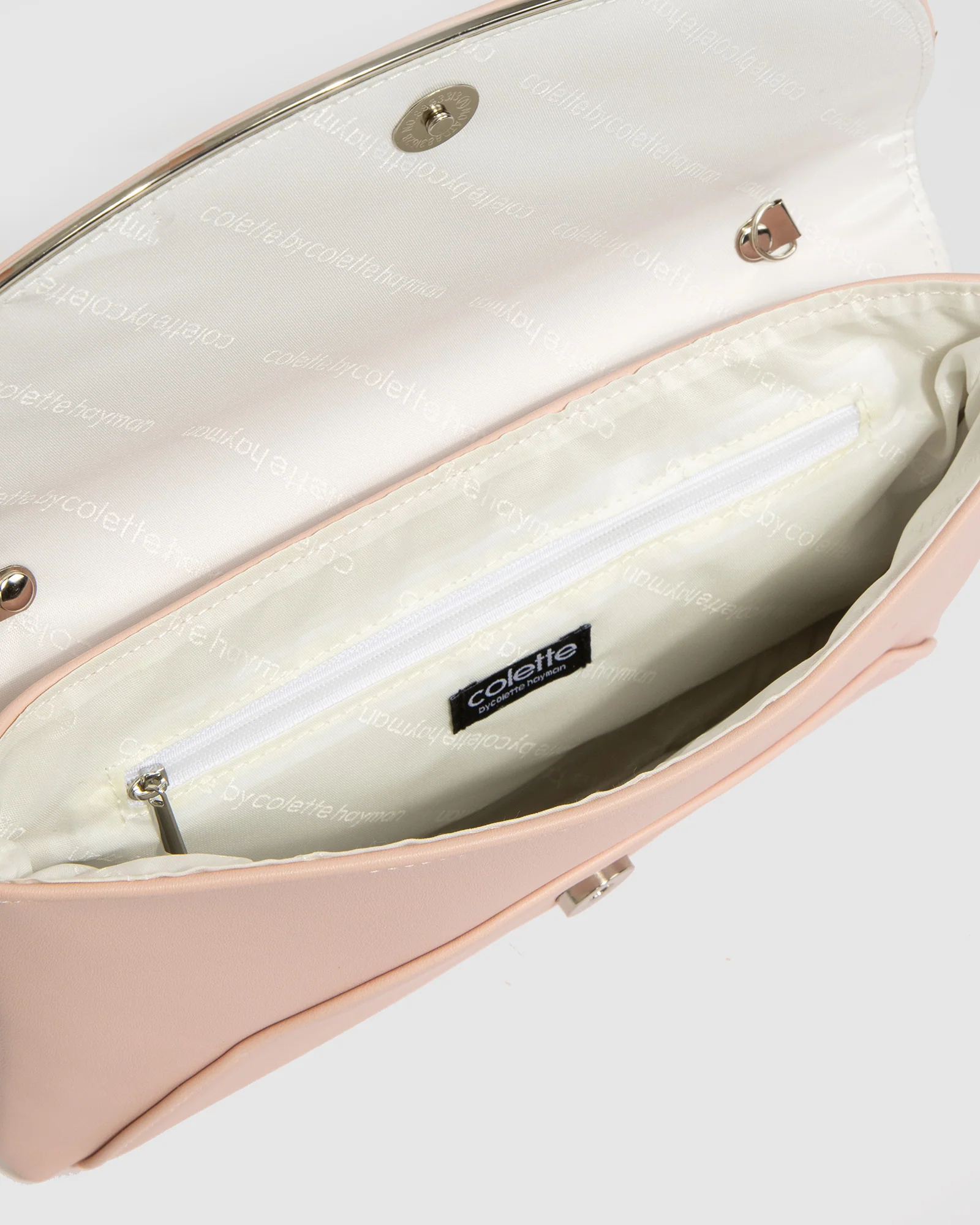 Pink Dalila Envelope Clutch Bag - Image 6