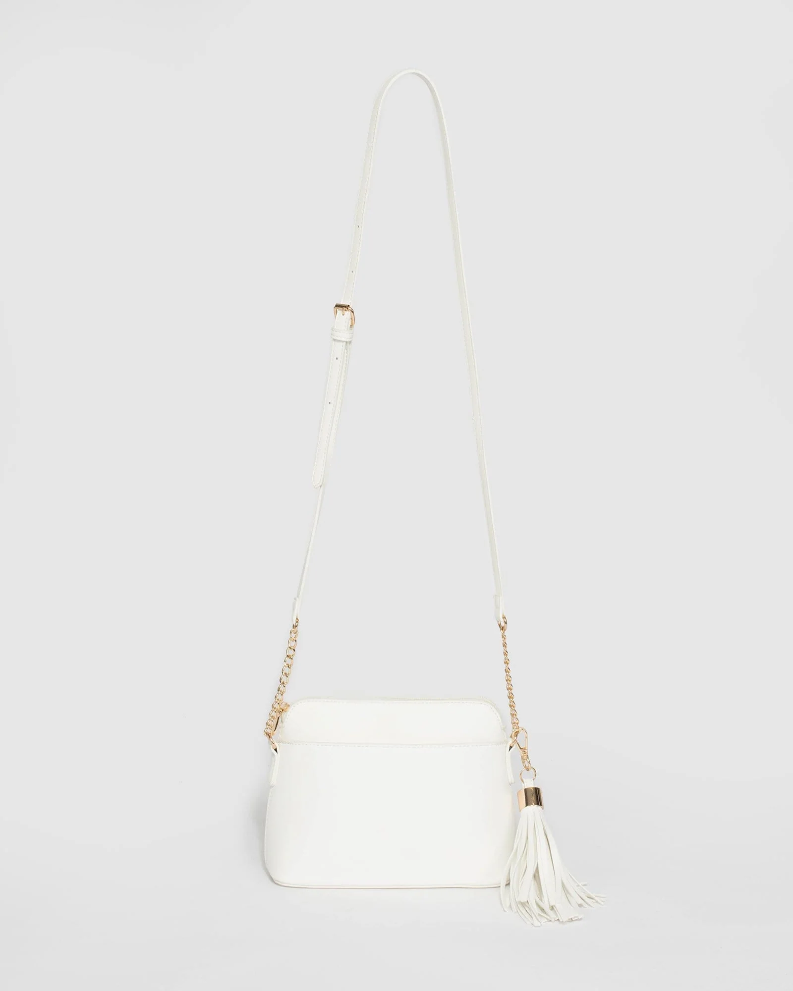 White Karen Crossbody Bag - Image 4