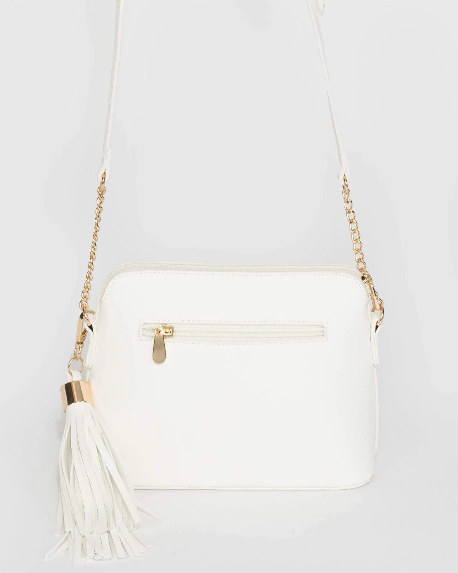 White Karen Crossbody Bag - Image 5