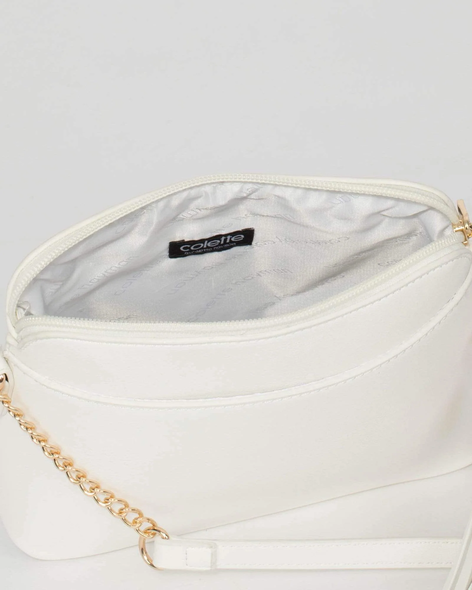 White Karen Crossbody Bag - Image 6