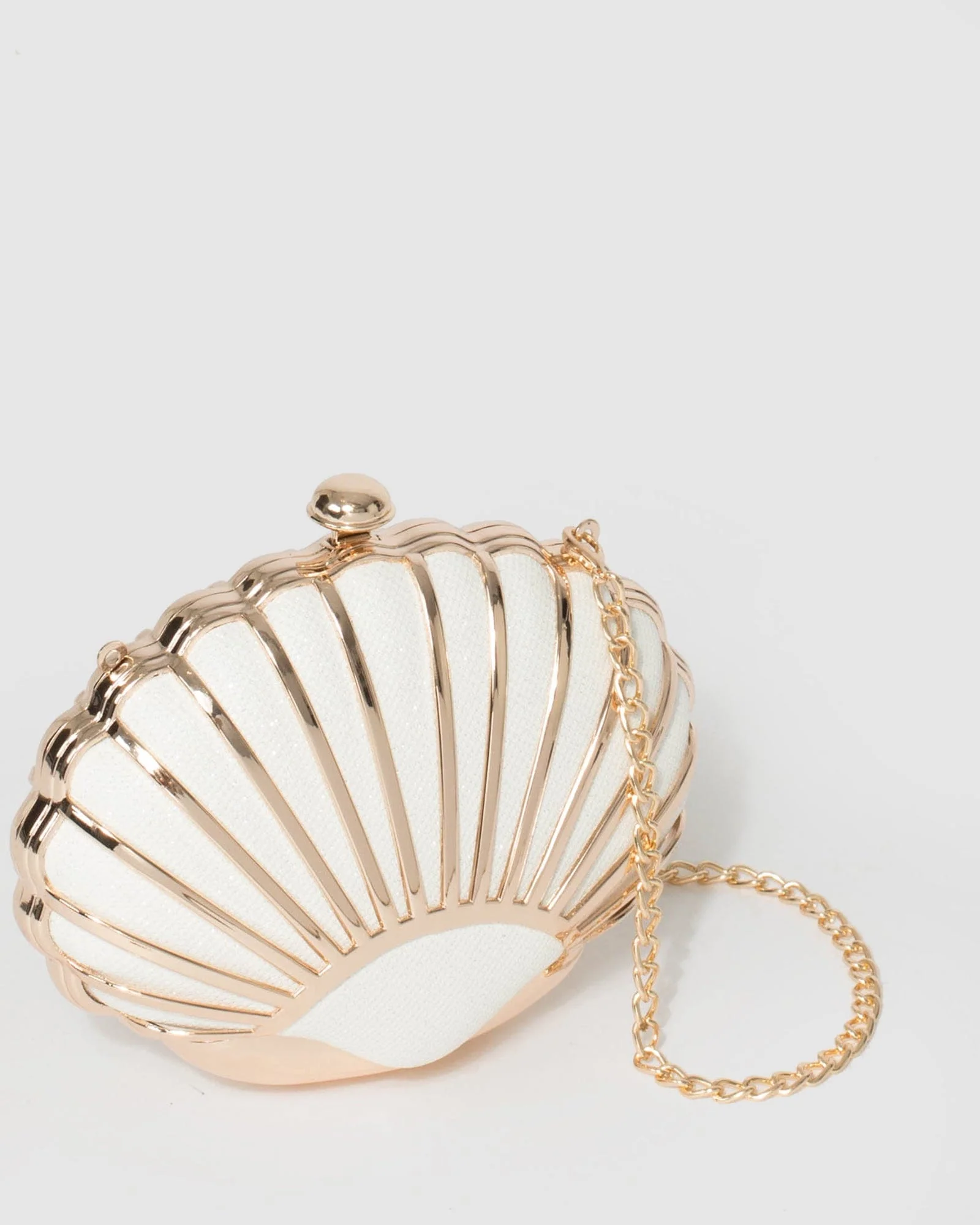 White Lani Clutch Bag - Image 3