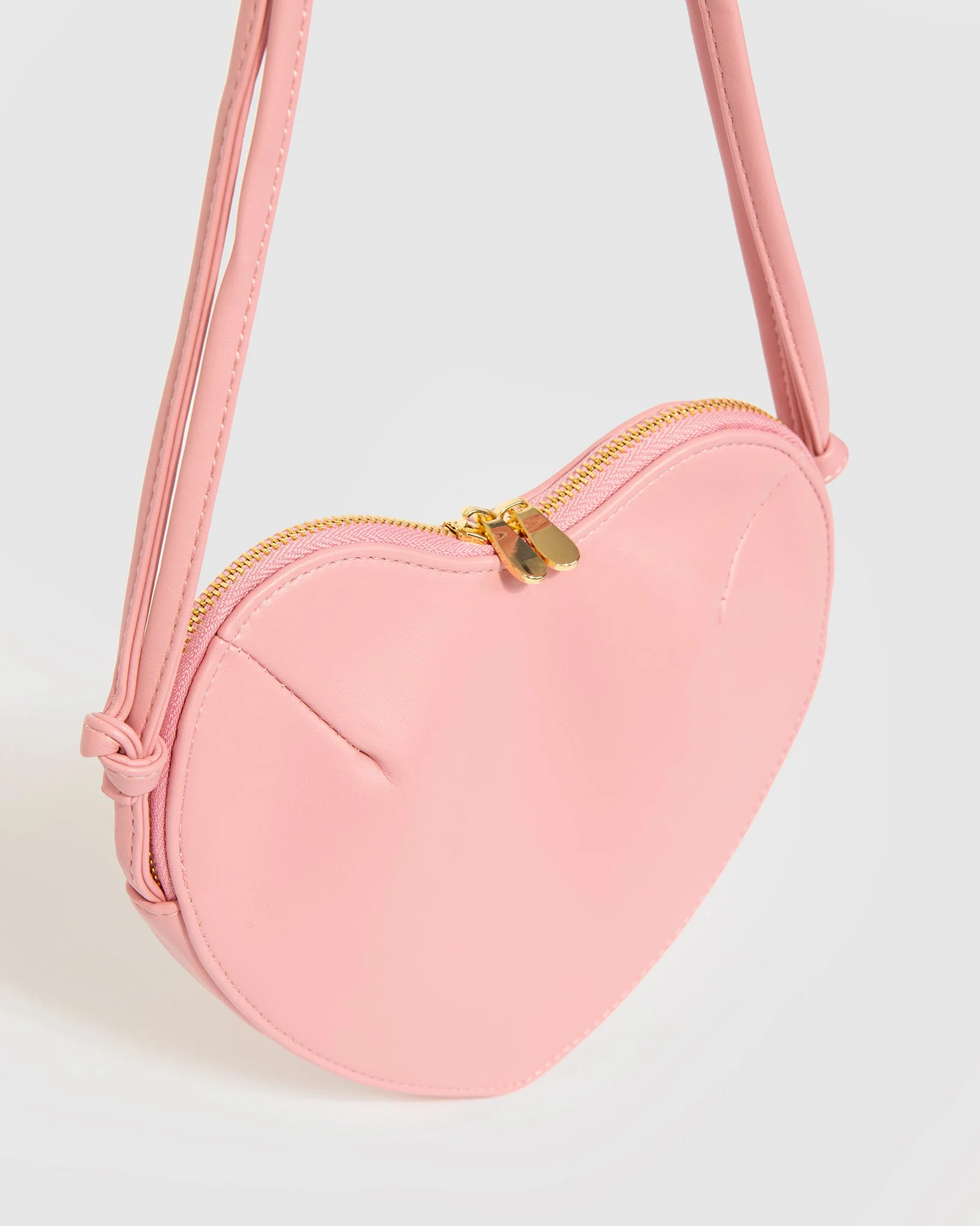Pink Poppy Heart Crossbody Bag - Image 3