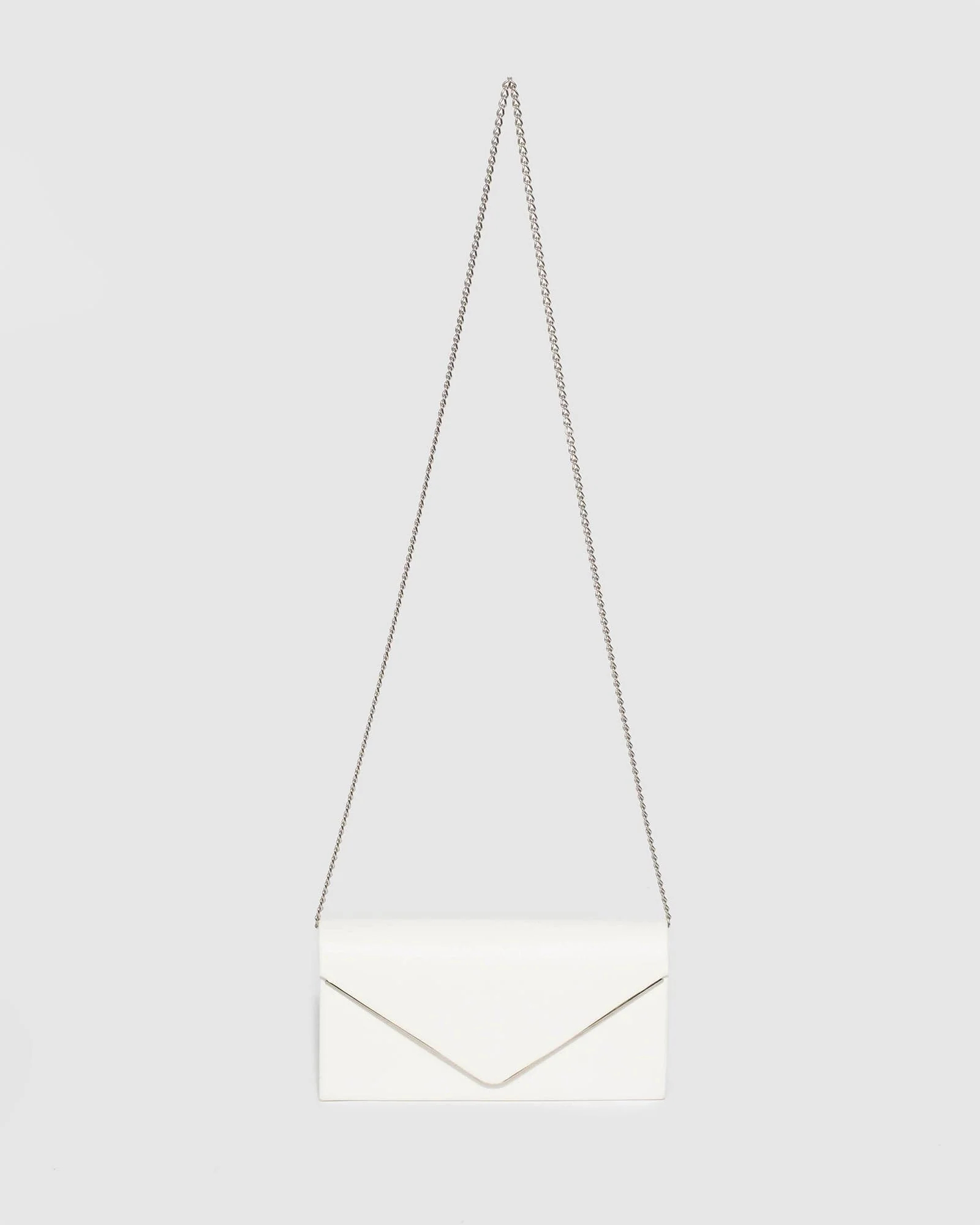 White Sammie Clutch Bag - Image 4