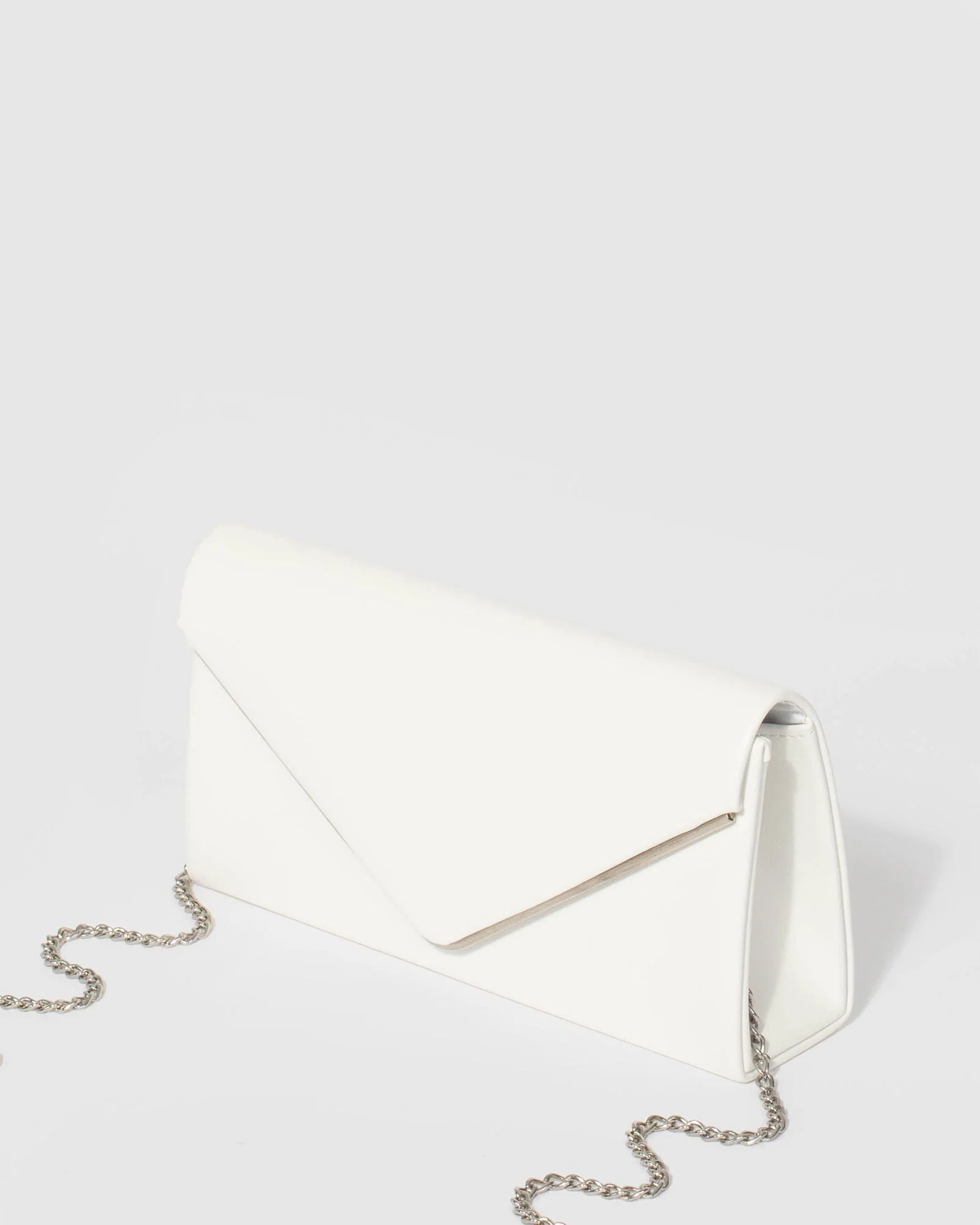White Sammie Clutch Bag - Image 6