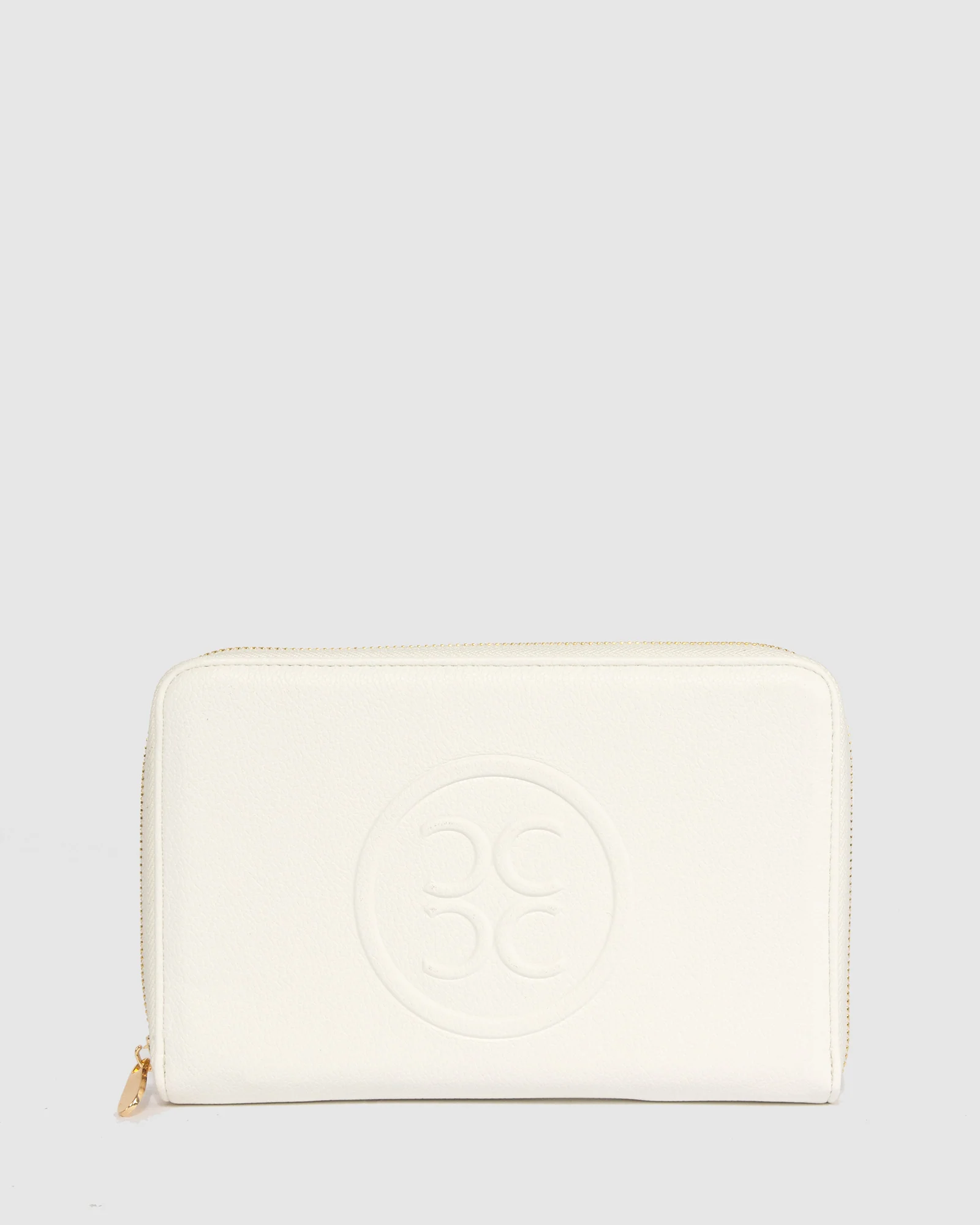 White Suzanah Travel Wallet